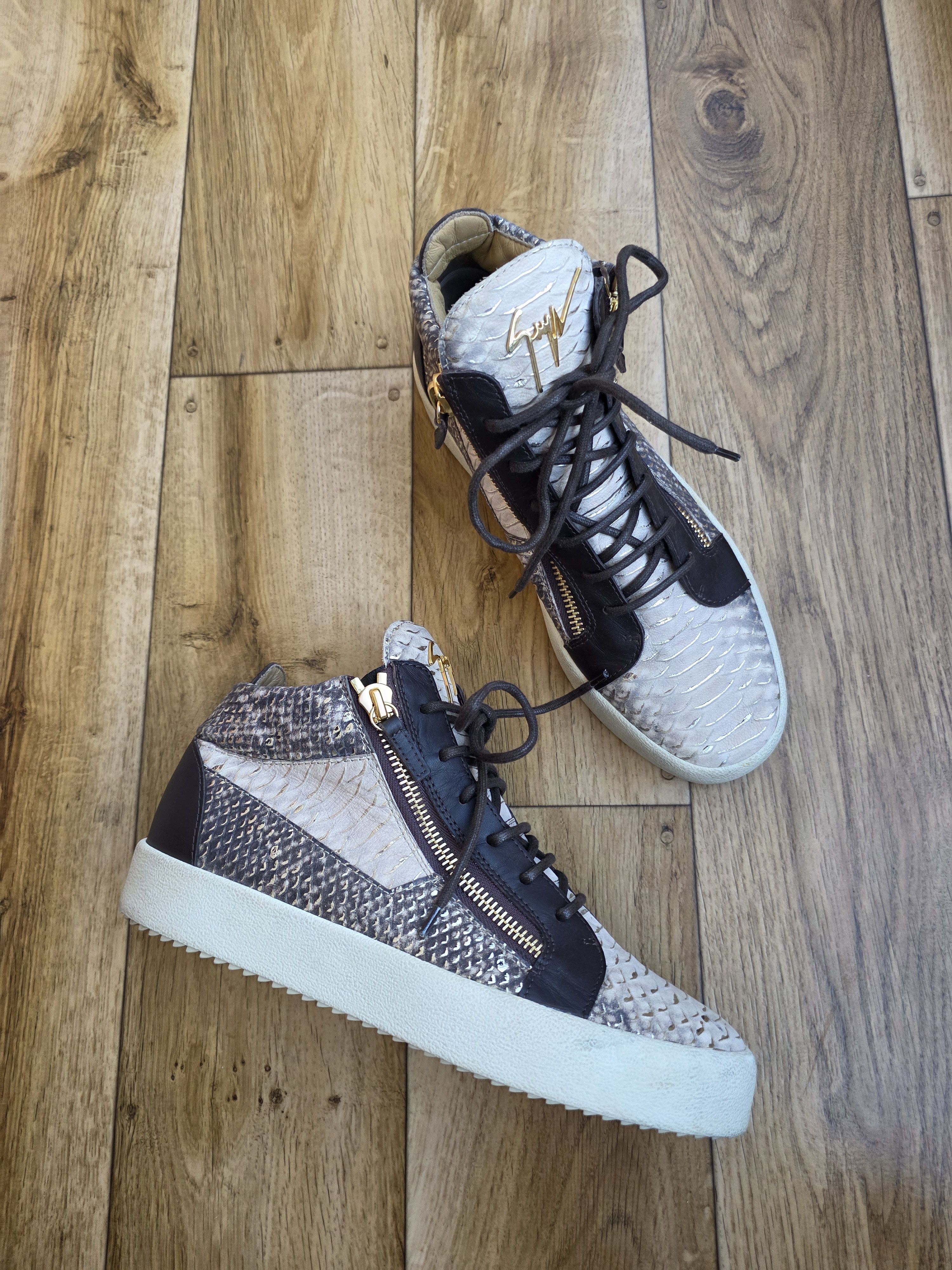 Giuseppe Zanotti Giuseppe Zanotti High Top Sneakers Size US 9 / EU 42 - 3 Thumbnail