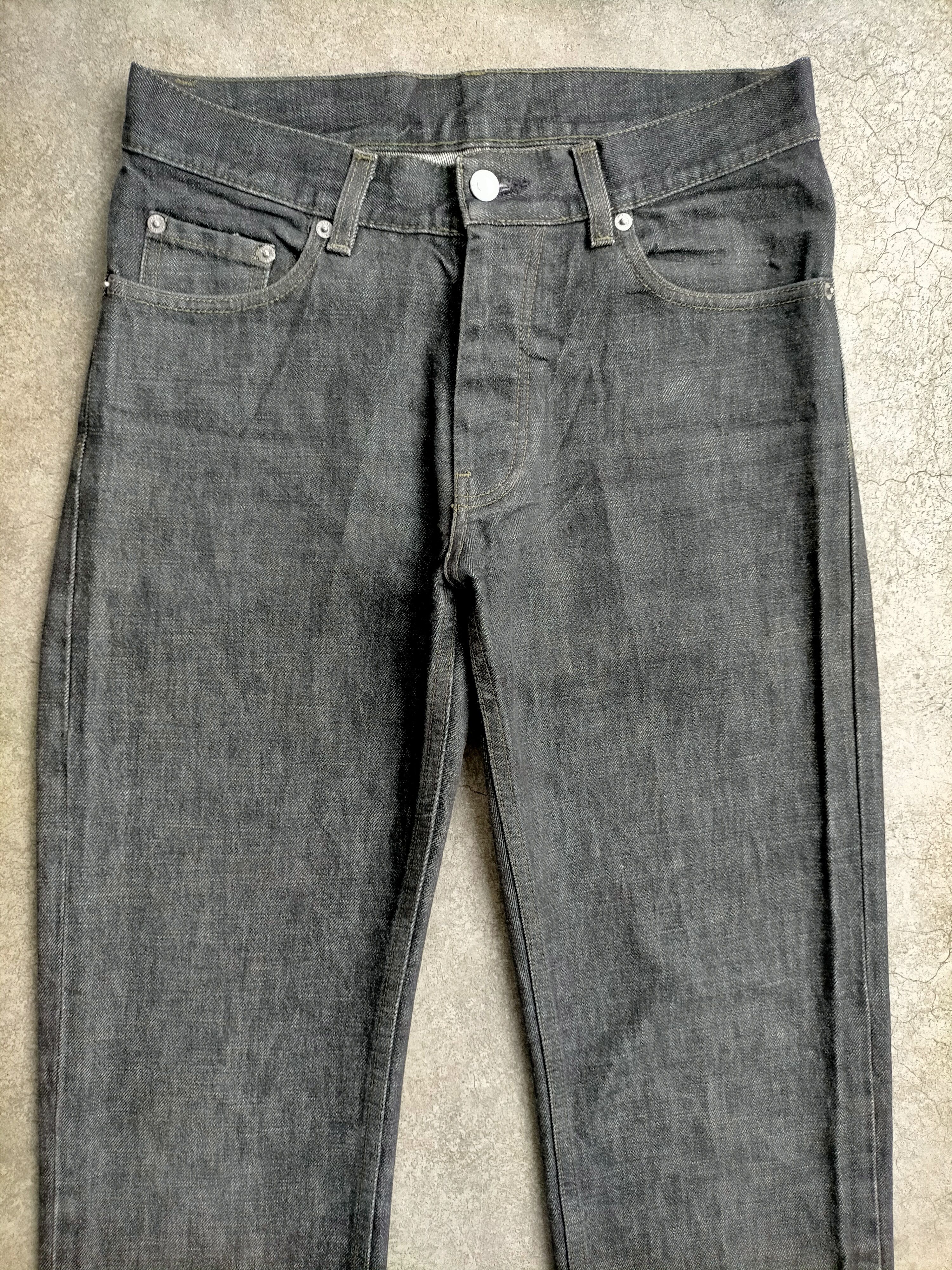Helmut Lang Helmut Lang Made in italy Button Fly Black Jeans Size US 30 / EU 46 - 3 Thumbnail
