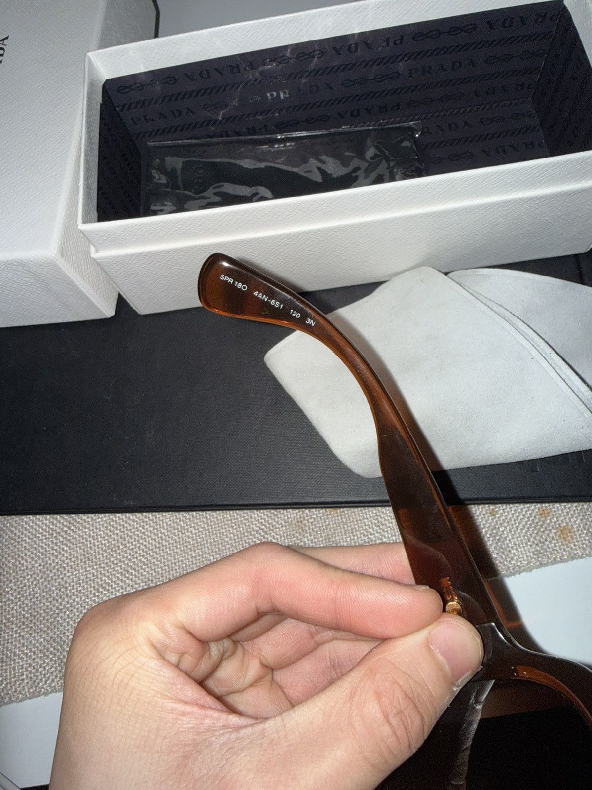 Prada Prada ski google oversized sunglasses runway 2011 Size ONE SIZE - 6 Thumbnail