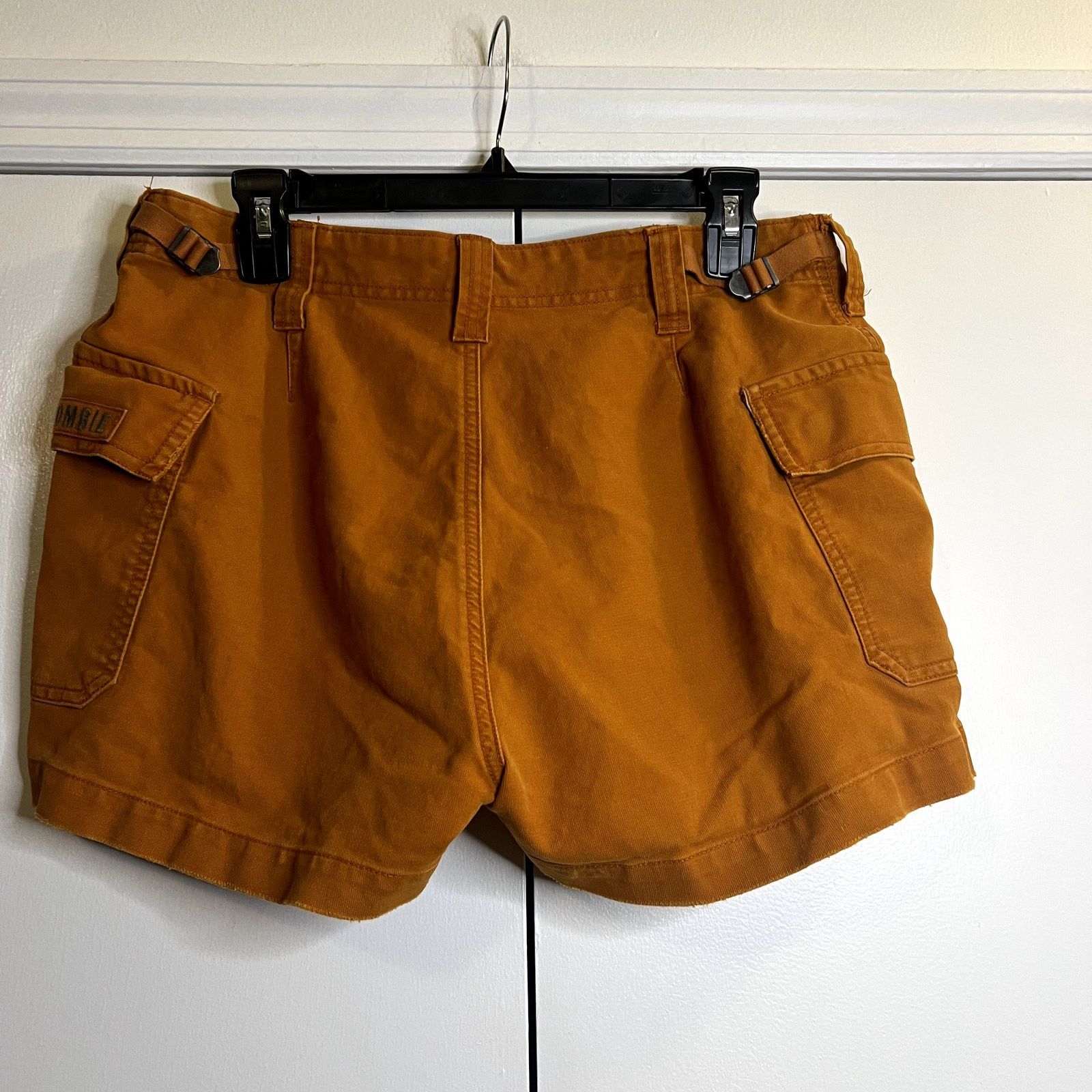 Abercrombie & Fitch Abercrombie & Fitch Vintage Y2K cargo shorts brown orange Size 32" / US 10 / IT 46 - 4 Thumbnail