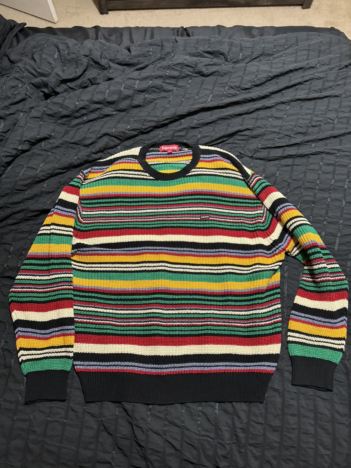 Supreme Supreme Small Box Ribbed Sweater | Grailed