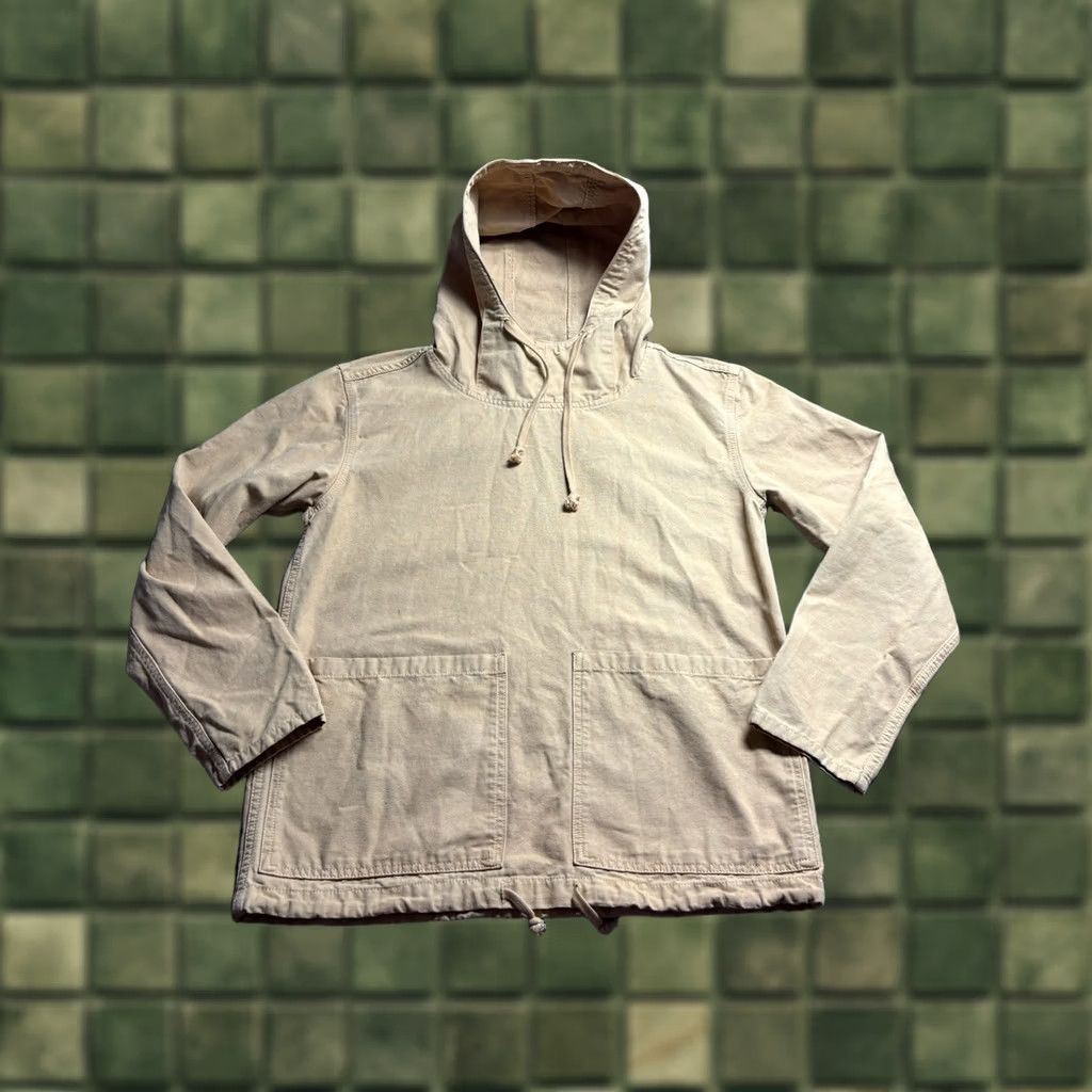Service Works Service works Jacket Mens S Brown Chore Coat Chef Canvas Hooded Style Art Work Size US S / EU 44-46 / 1 - 1 Thumbnail