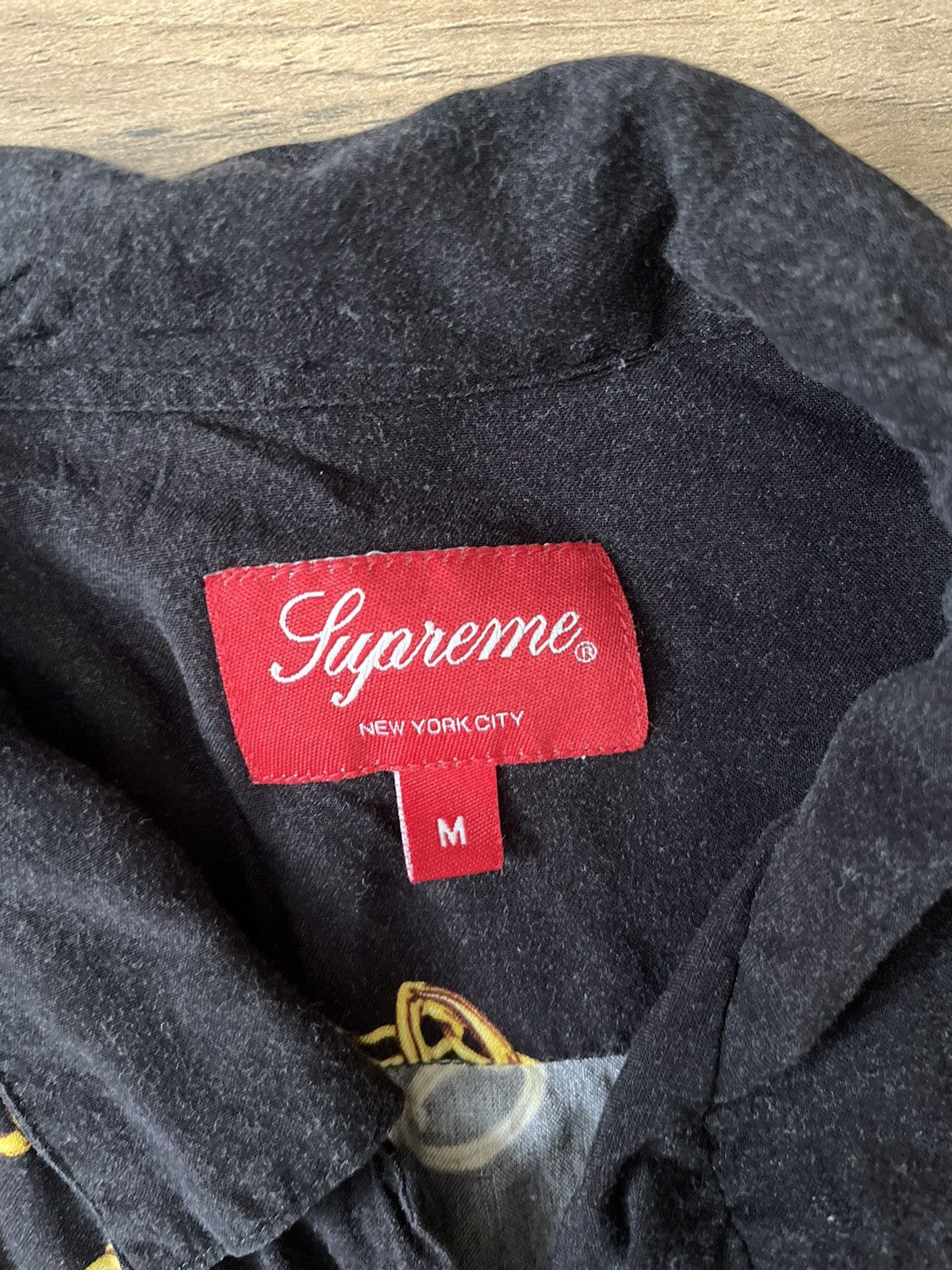Supreme Supreme Chains Rayon S/S Shirt Size US M / EU 48-50 / 2 - 9 Thumbnail