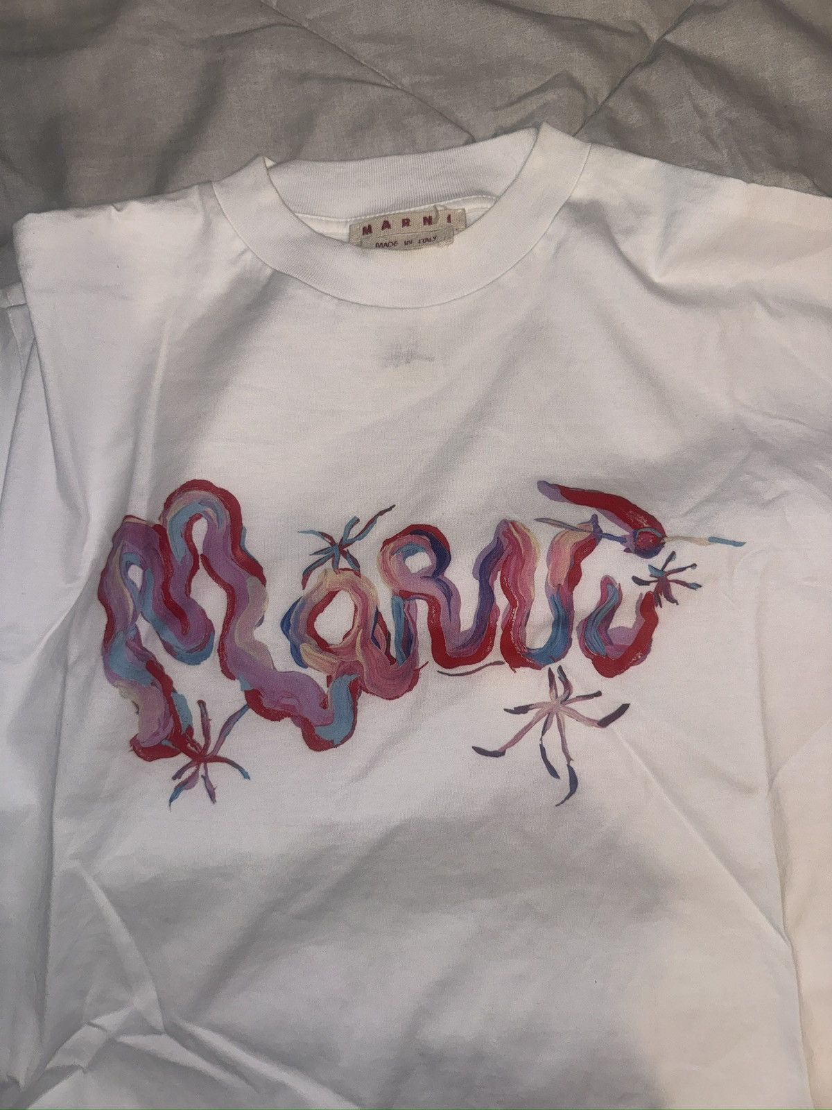 Marni Marni logo short sleeve shirt Size US L / EU 52-54 / 3 - 6 Thumbnail