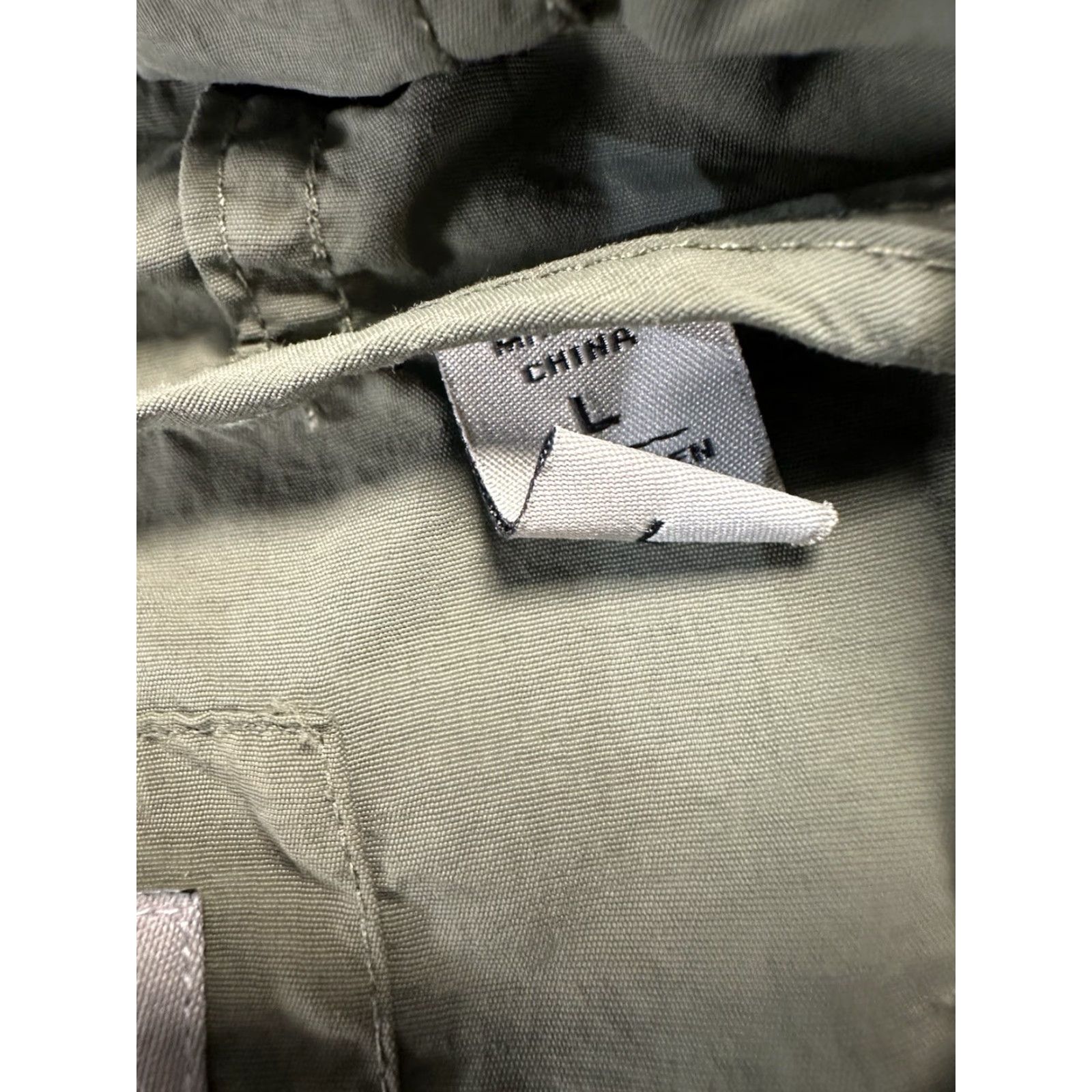 Levi's Levi’s Nylon Pullover Windbreaker Mens Large Olive Tan Relaxed Fit Jacket Size US L / EU 52-54 / 3 - 5 Thumbnail