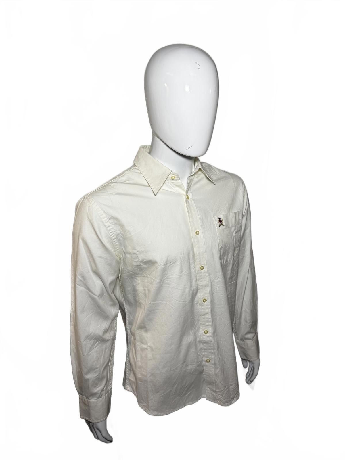 Designer Tommy Hilfiger Long Sleeve Button-Down Shirt Size US L / EU 52-54 / 3 - 3 Thumbnail
