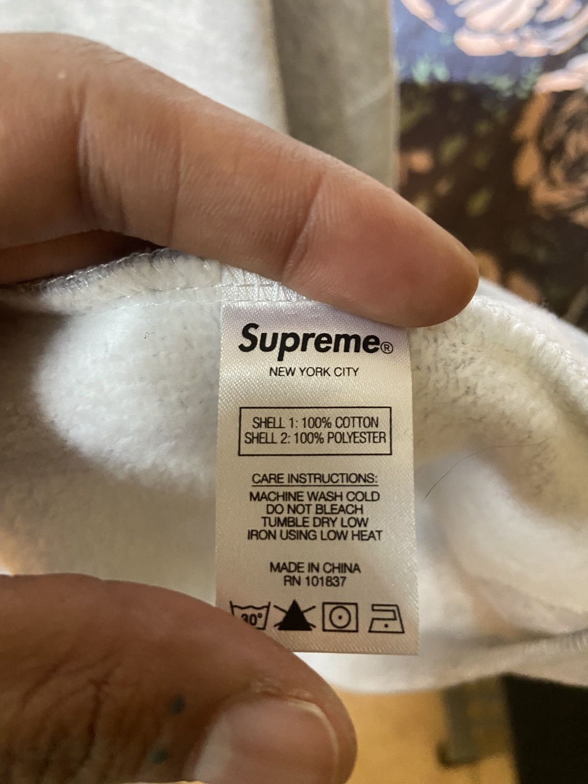 Supreme Supreme Blank Hoodie Size US L / EU 52-54 / 3 - 5 Thumbnail