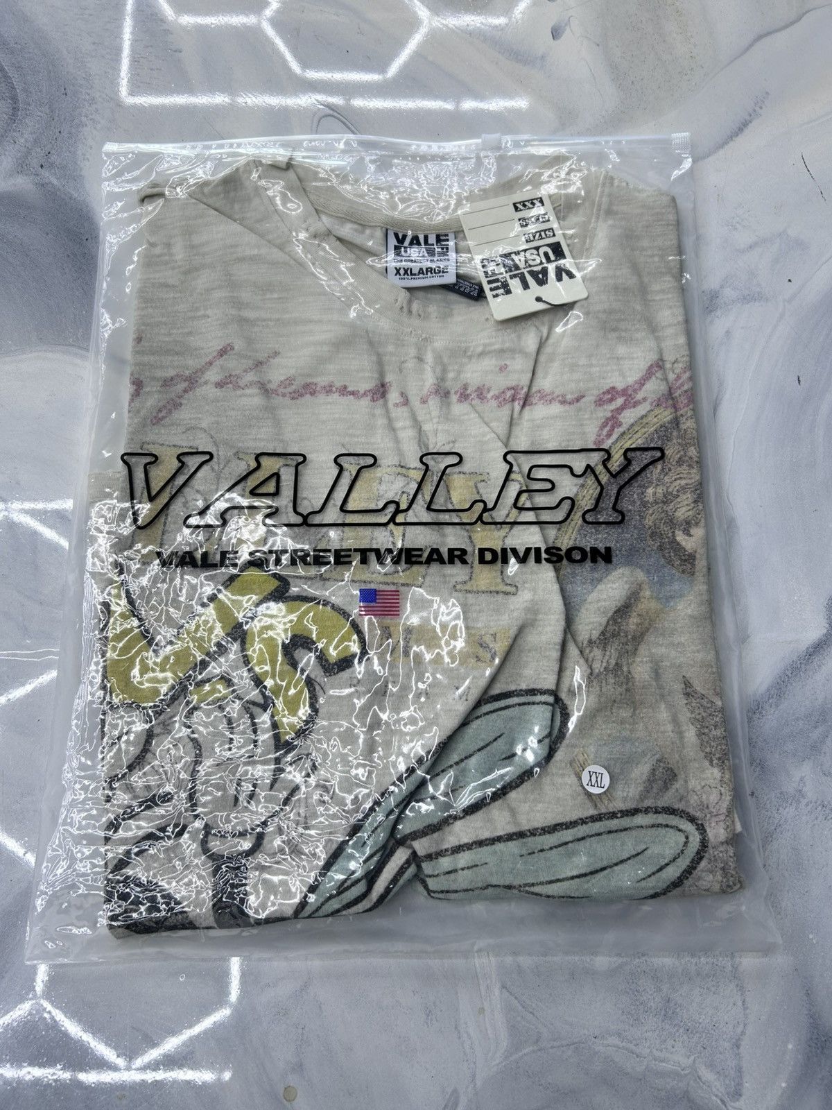 Vale Vale Mayhem Tee Cream Size XXL Size US XXL / EU 58 / 5 - 7 Thumbnail