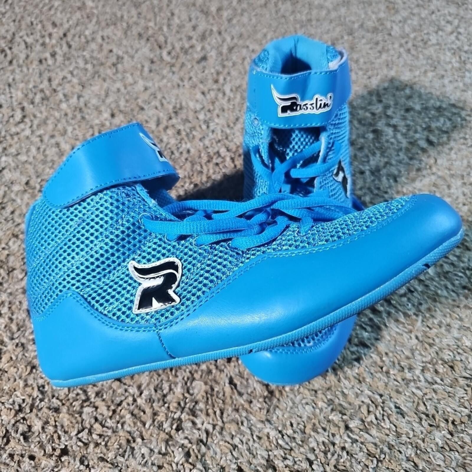 Other Rasslin' Wrestling Shoes Blue Sz 6 Size ONE SIZE - 1 Thumbnail