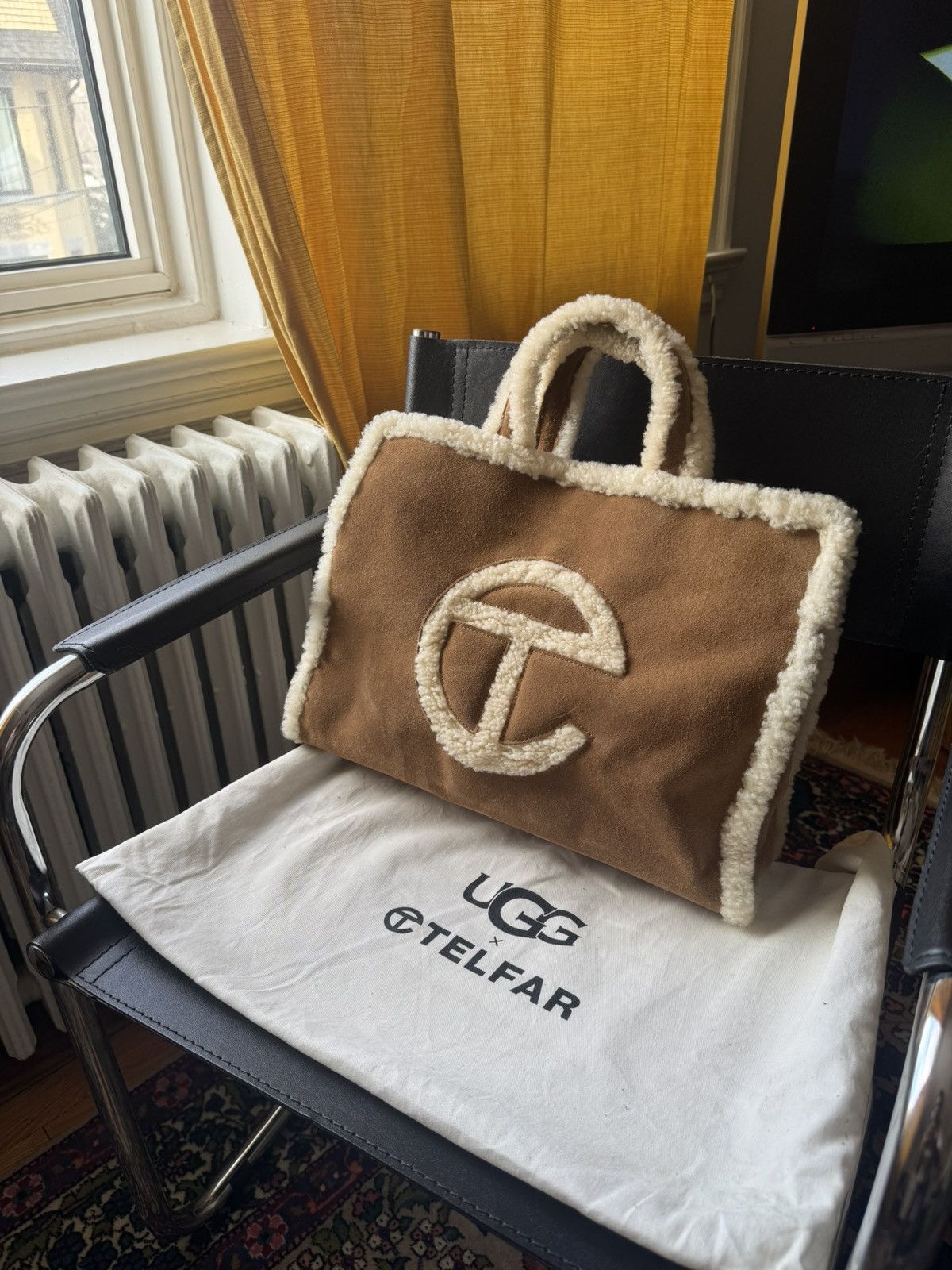 UGG X TELFAR Medium Shopping Bag Chestnut