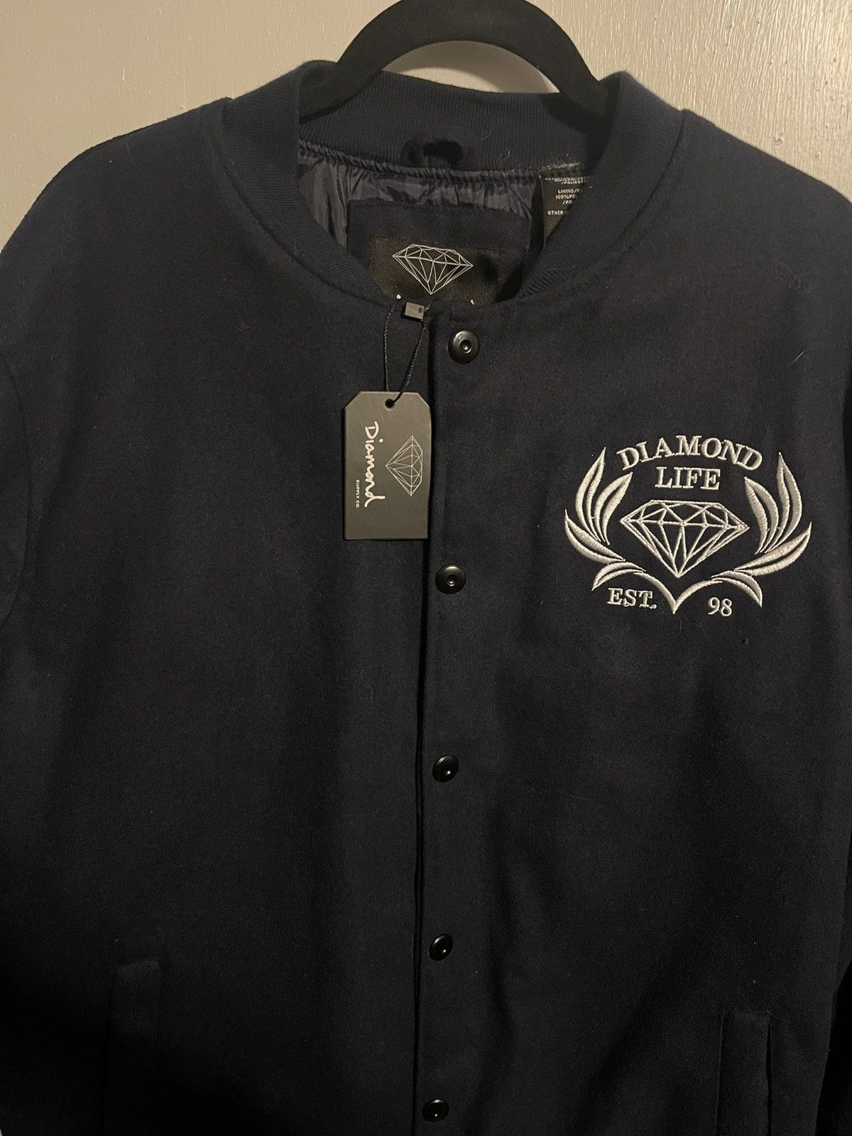 Diamond Supply Co. Diamond Button Up Jacket Size US L / EU 52-54 / 3 - 2 Thumbnail