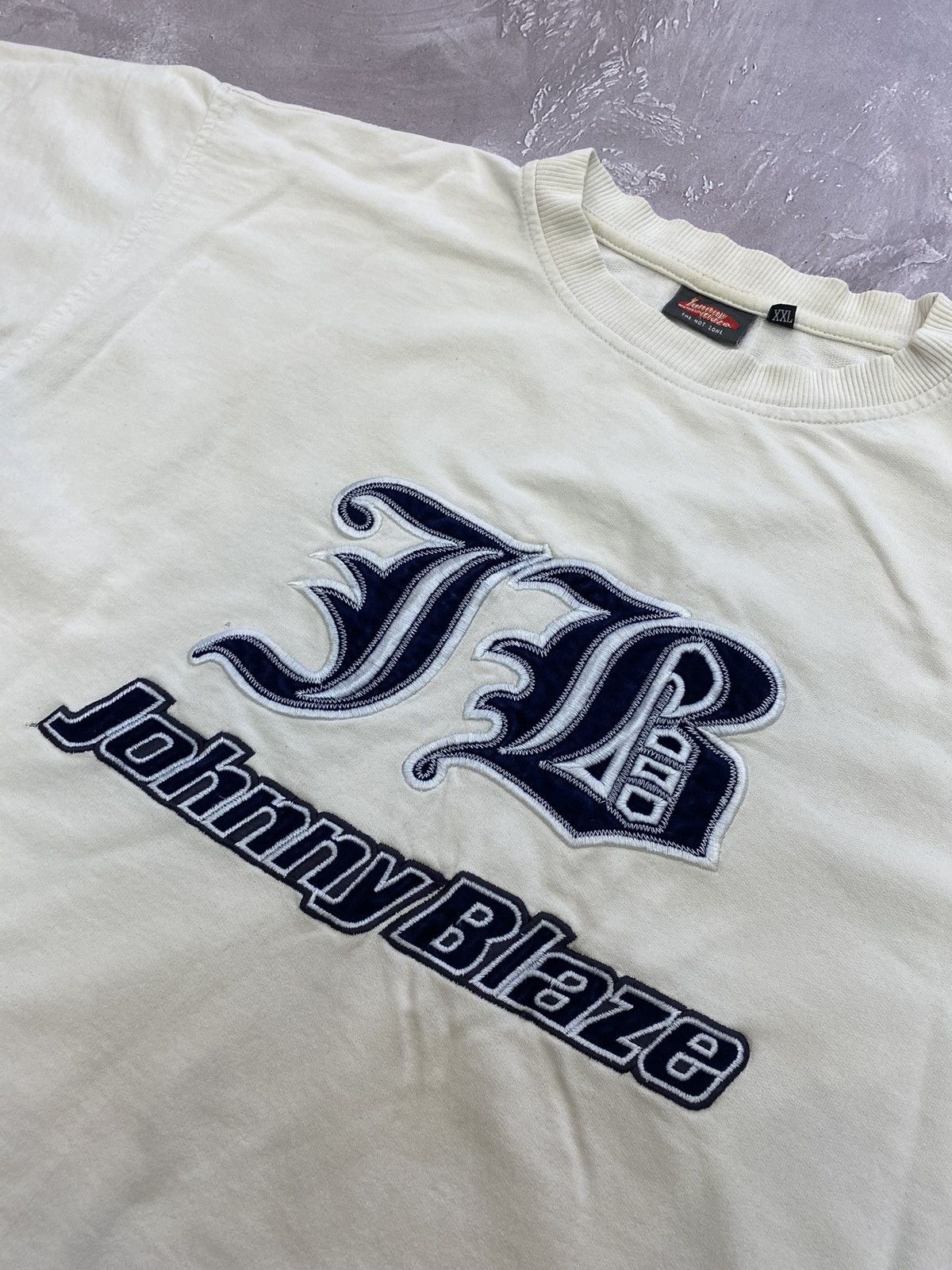 Rap Tees Vintage Johny Blaze Wu Tang Clan Hot Zone Big Logo Tee Size US XXL / EU 58 / 5 - 3 Thumbnail