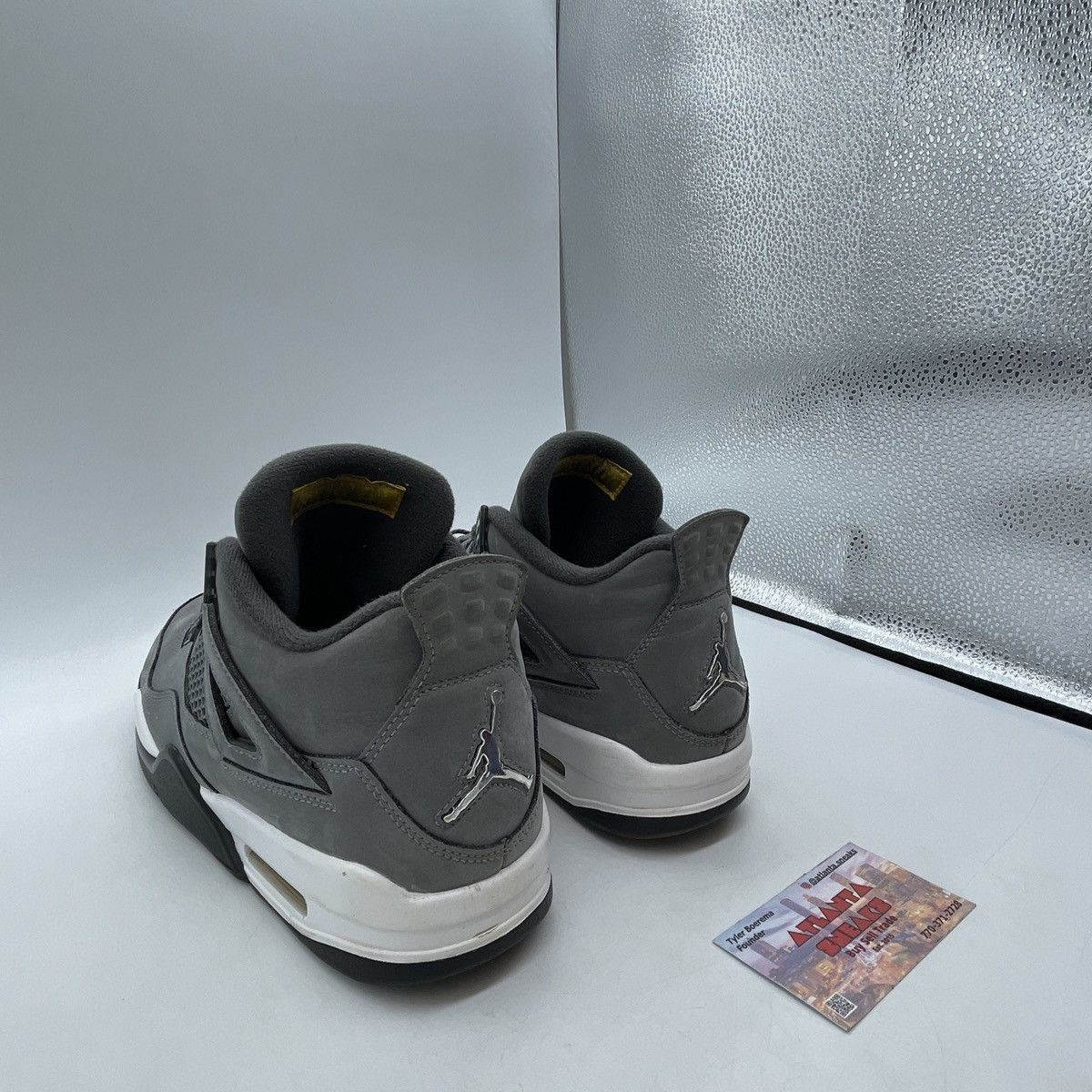 Jordan Brand Air Jordan 4 cool grey Size US 8.5 / EU 41-42 - 4 Thumbnail