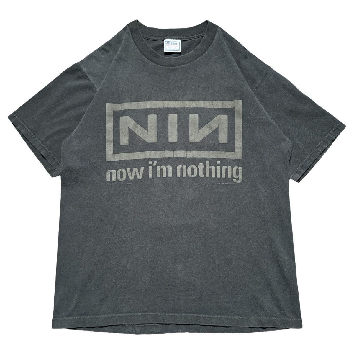 Vintage Vintage Nine Inch Nails “Now I'm Nothing” T Shirt L | Grailed