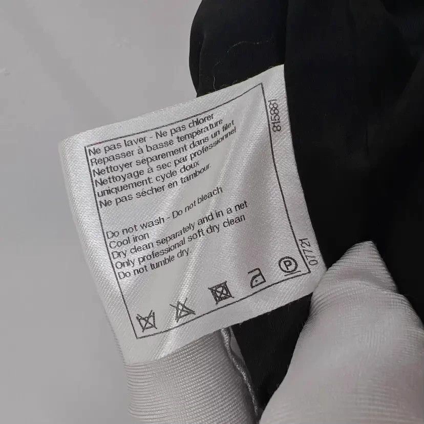 Chanel CHANEL women's black skirt 38 Size 27" / US 4 / IT 40 - 7 Thumbnail