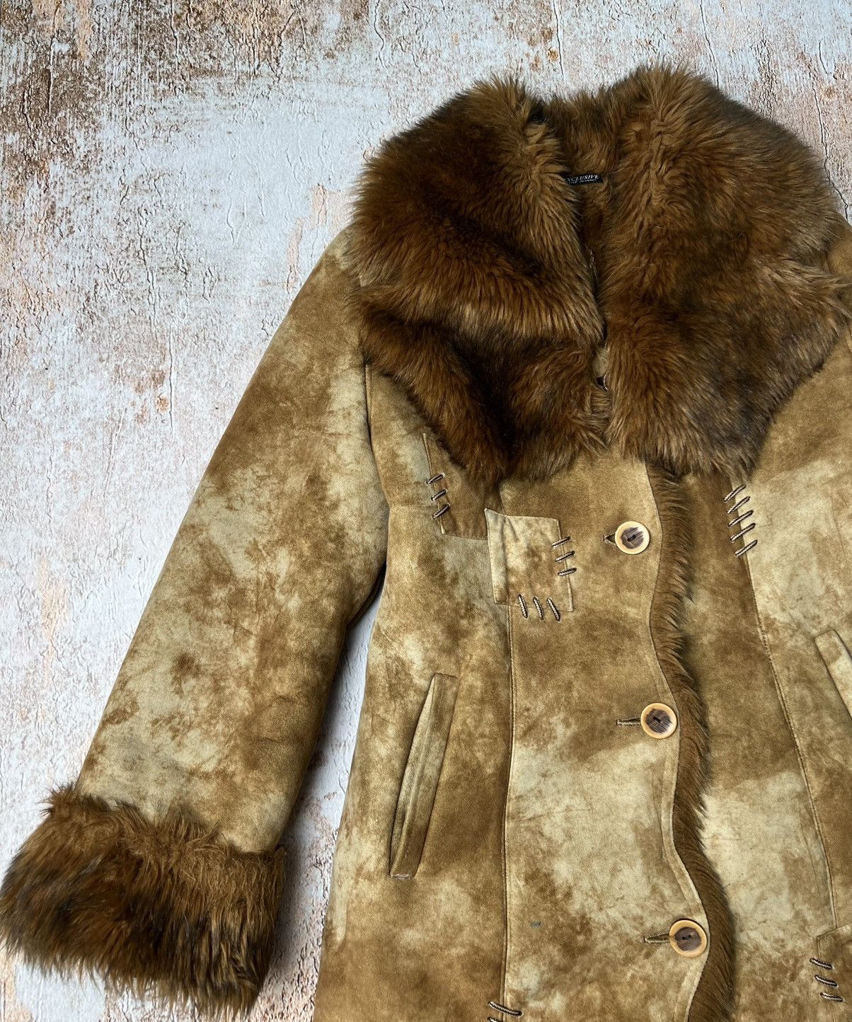Vintage Vintage Adorable afgan penny lane fur coat Size S / US 4 / IT 40 - 6 Thumbnail