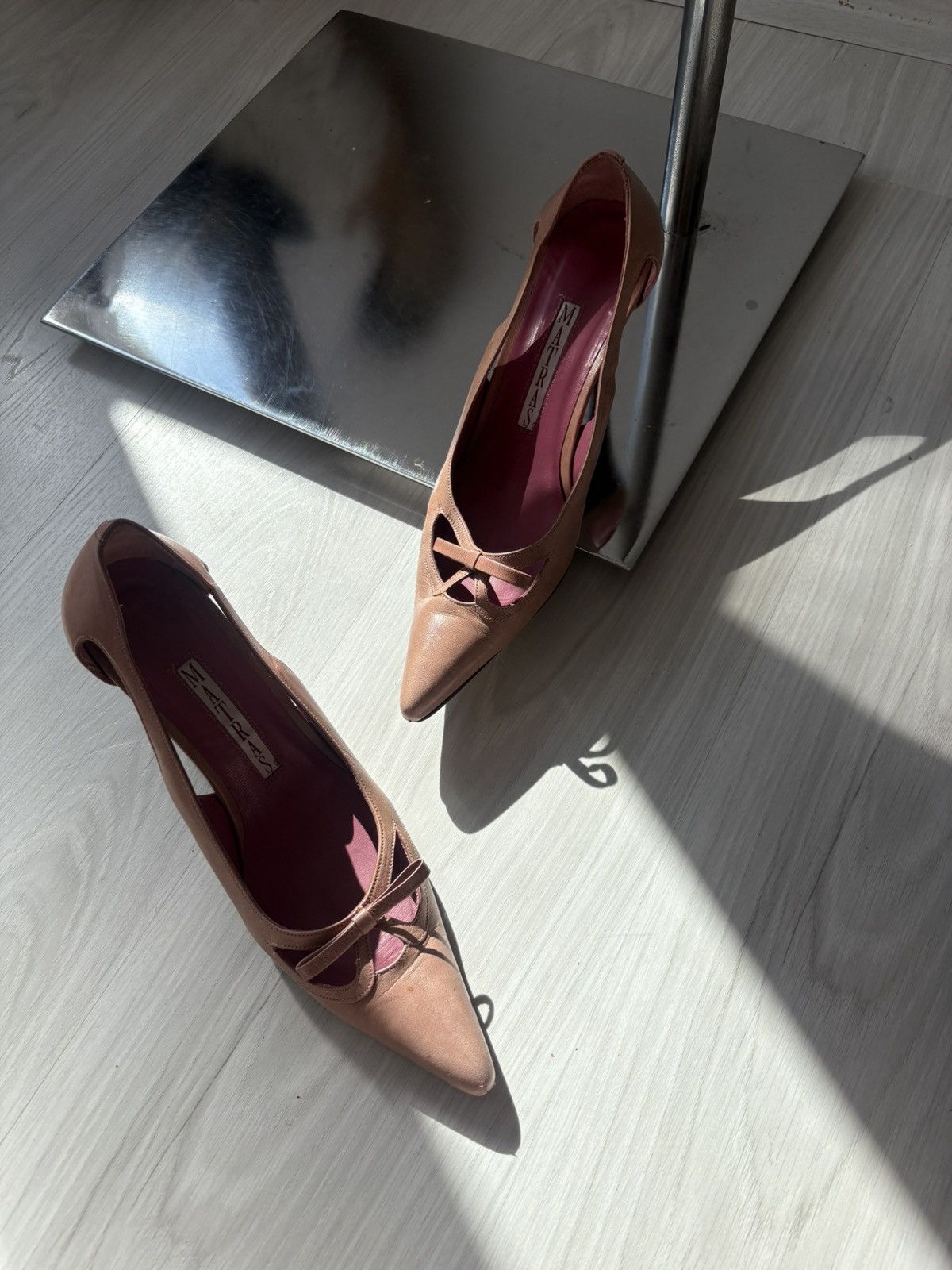 Vintage Vintage leather heels Size US 7.5 / IT 37.5 - 16 Thumbnail