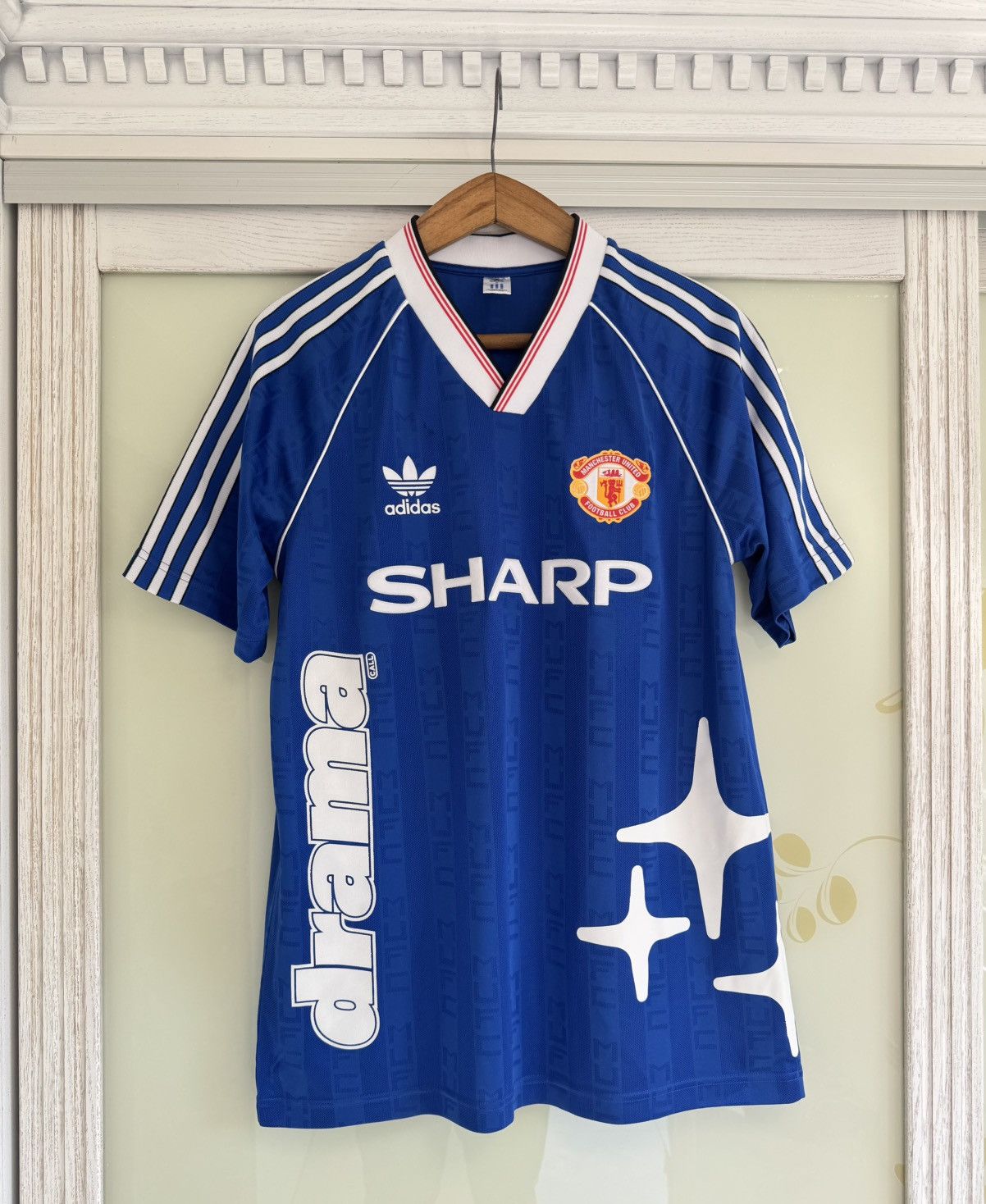 Adidas Manchester United x Drama Call Sharp Soccer Jersey Kit Shirt Size US M / EU 48-50 / 2 - 1 Thumbnail