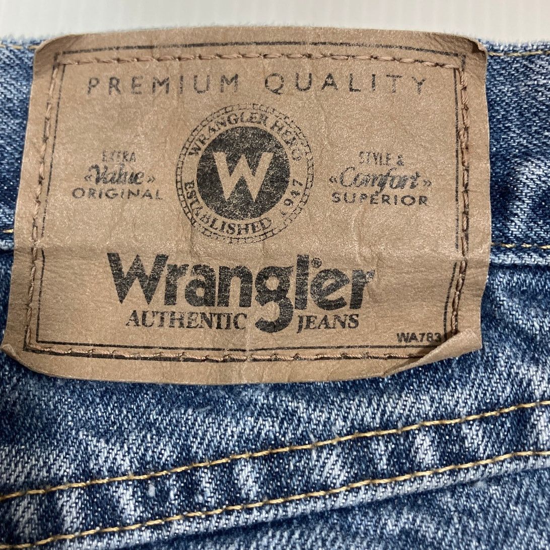 Wrangler Wrangler Authentics Vintage Blue Straight Leg Jeans Men 38” Size US 38 / EU 54 - 4 Thumbnail