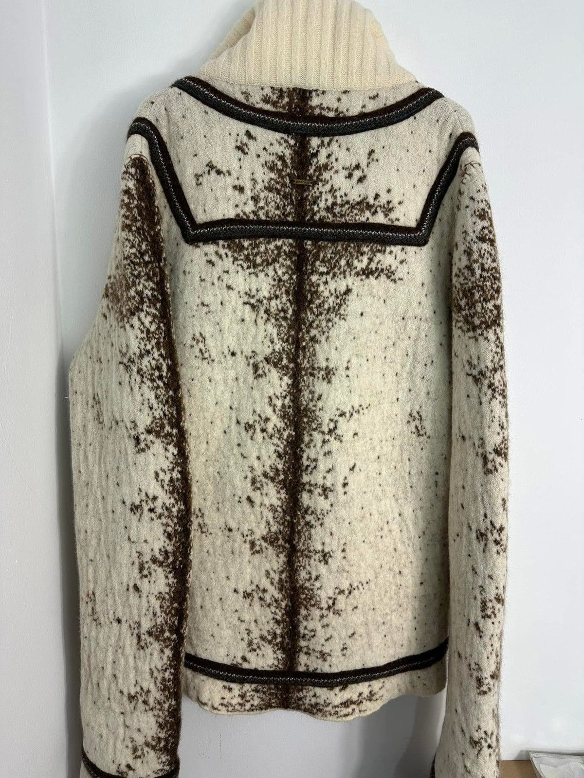 Roberto Cavalli Roberto Cavalli Archive Cardigan/Jacket Fur Collar (2003) Size US L / EU 52-54 / 3 - 3 Thumbnail