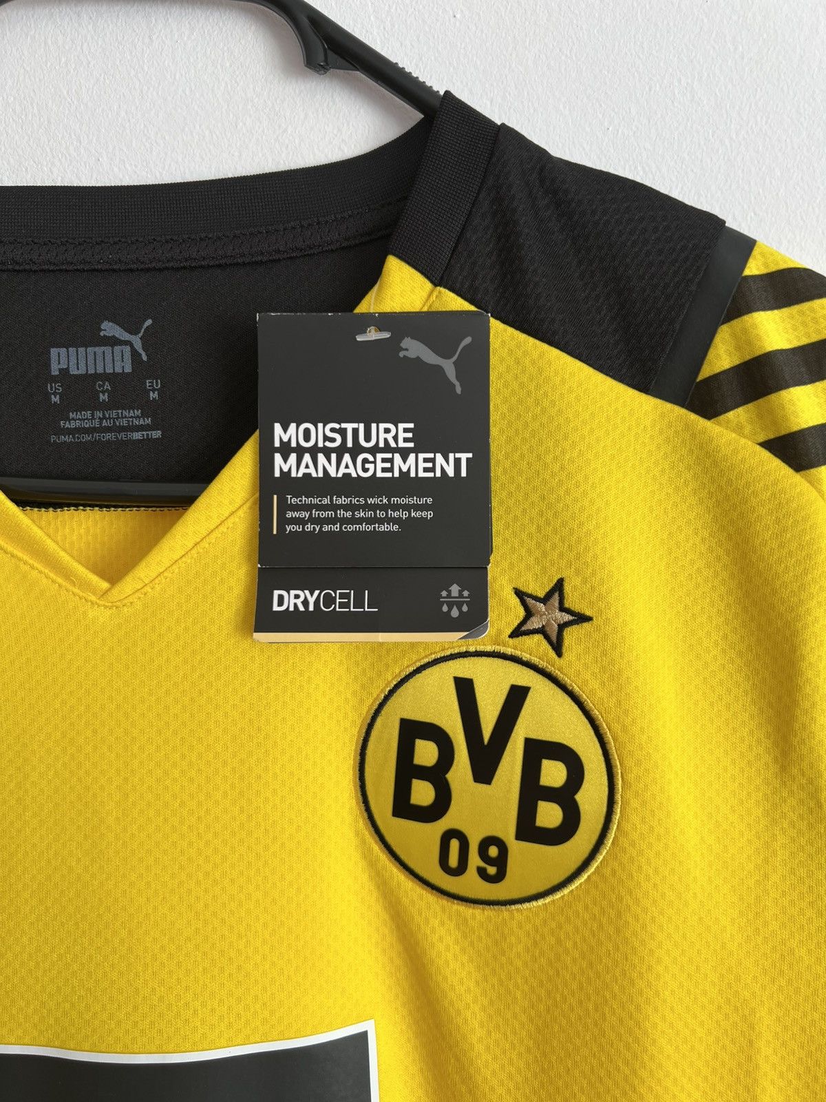 Puma Borussia Dortmund Haaland 2021-2022 Home Jersey | Soccer Size US M / EU 48-50 / 2 - 10 Thumbnail