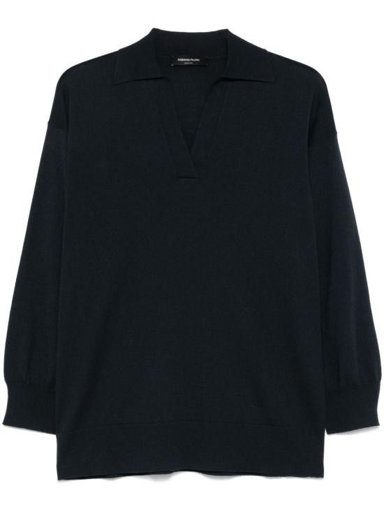 Fabiana Filippi FABIANA FILIPPI Women Polo Shirts MAD265F041 D5105146 Blue Size S / US 4 / IT 40 - 1 Thumbnail