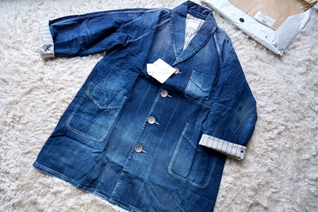 Visvim VISVIM SS FOUR CORNERS COATDRY HW LINING 19AW Size US S / EU 44-46 / 1 - 1 Thumbnail