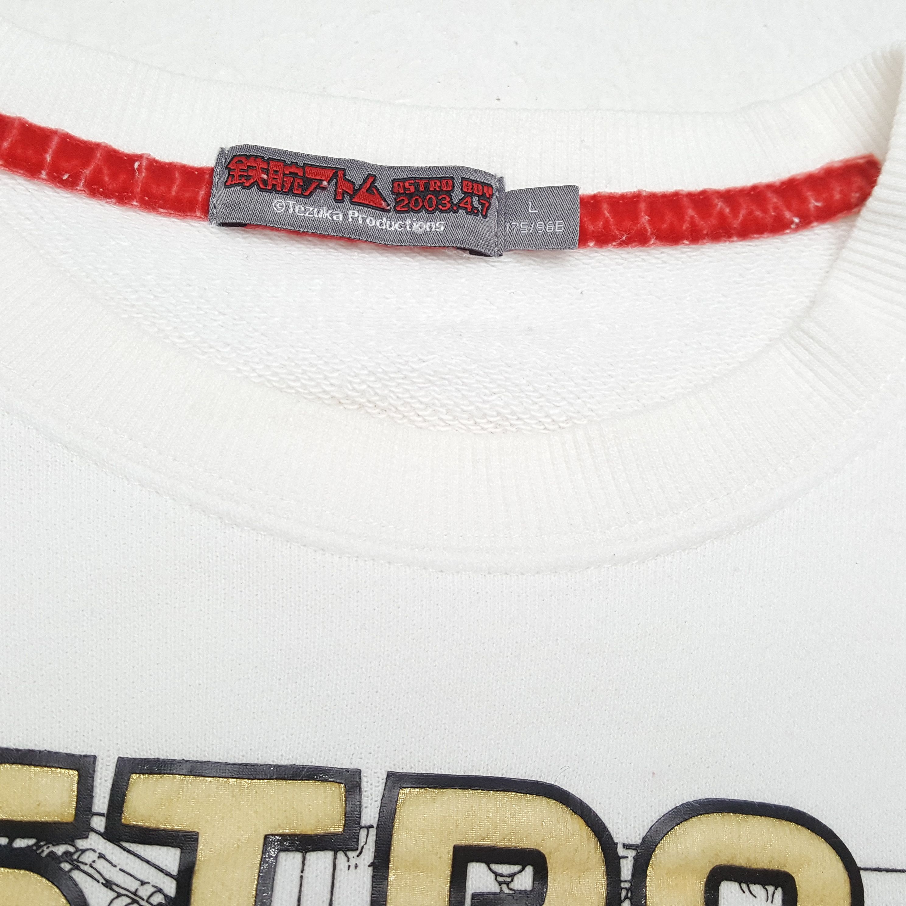 Anime × Sci-Fi Fantasy × Vintage ASTRO BOY Japanese Anime Cartoon Sweatshirt Size US M / EU 48-50 / 2 - 10 Thumbnail