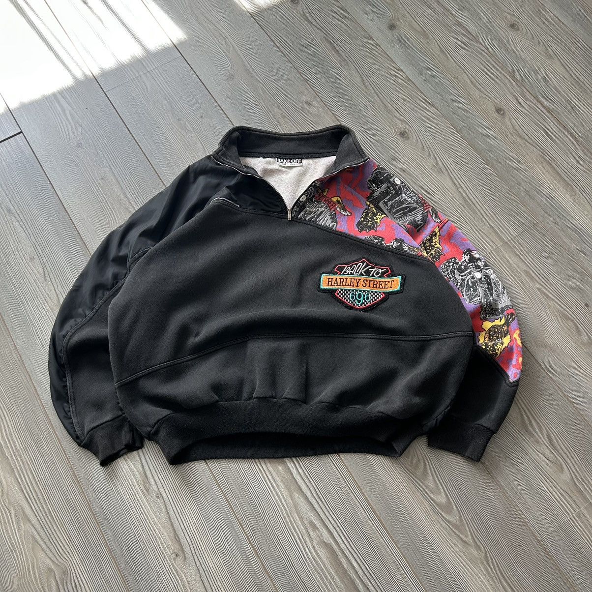 Adidas VTG 80s Adidas Take Off Back To Harley Street Sweatshirt Size US M / EU 48-50 / 2 - 14 Thumbnail