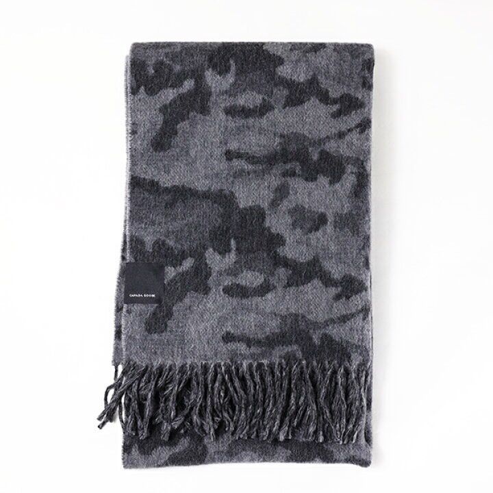 Canada Goose Canada Goose Wool Blend Scarf Camo Print Size ONE SIZE - 2 Thumbnail