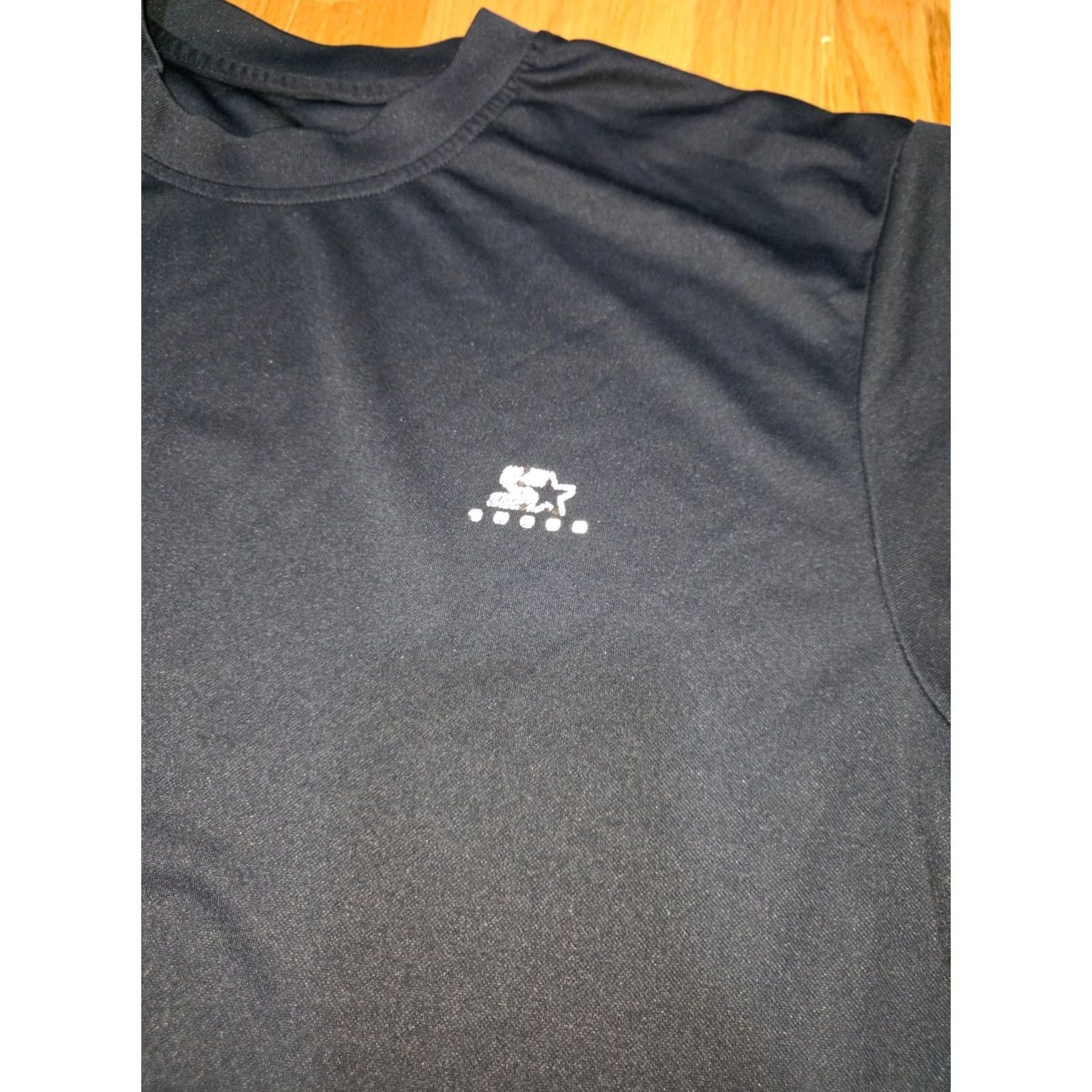 Starter Starter T-Shirt Mens Size L Blue Logo Solid Short Sleeve Crew Neck Pullover Size US L / EU 52-54 / 3 - 3 Thumbnail