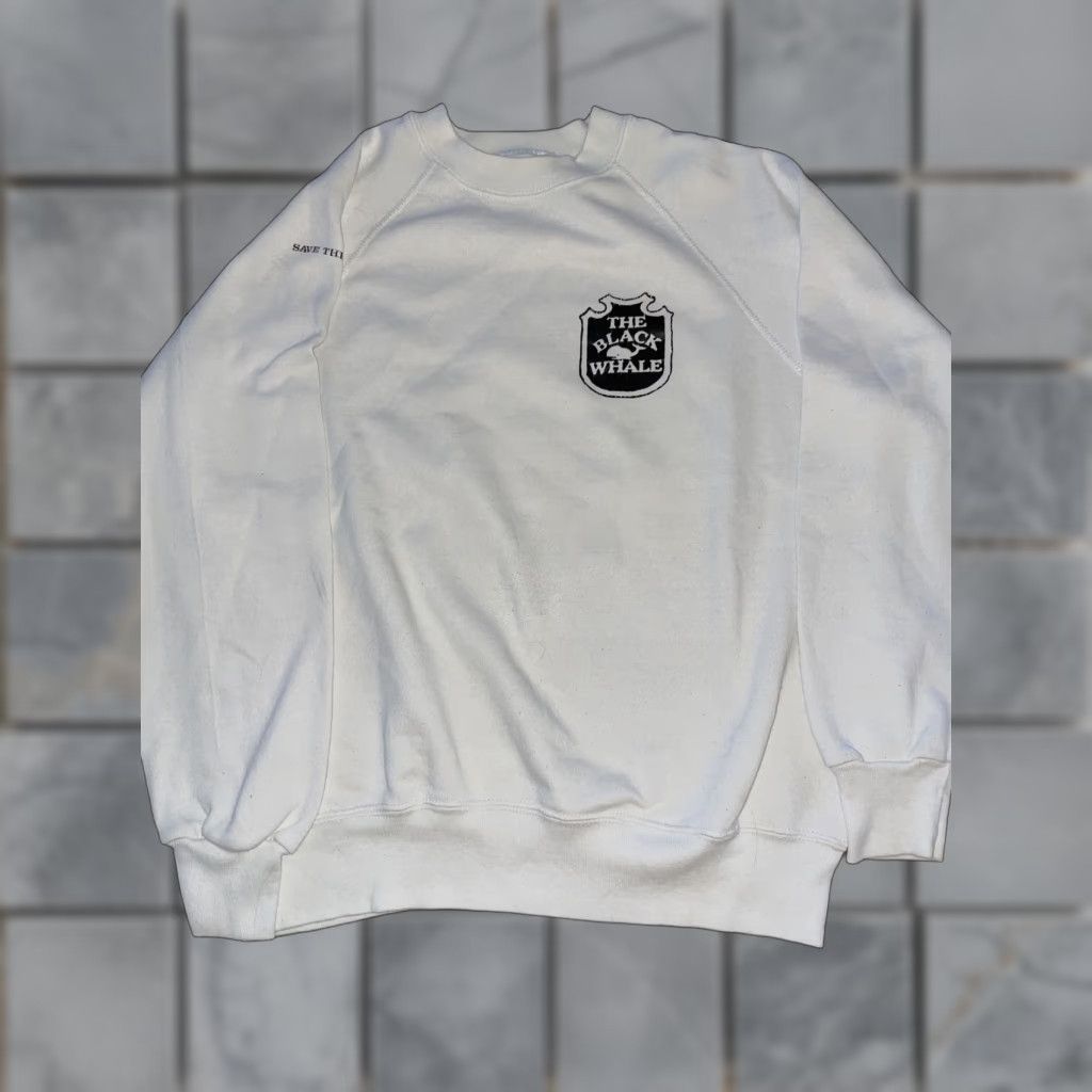 Vintage Vintage Save The Whales Large Crew Neck Men's White Sweater User: Vintage Save The Whales Large Crew Neck Men’s White Sweater Size US L / EU 52-54 / 3 - 1 Thumbnail