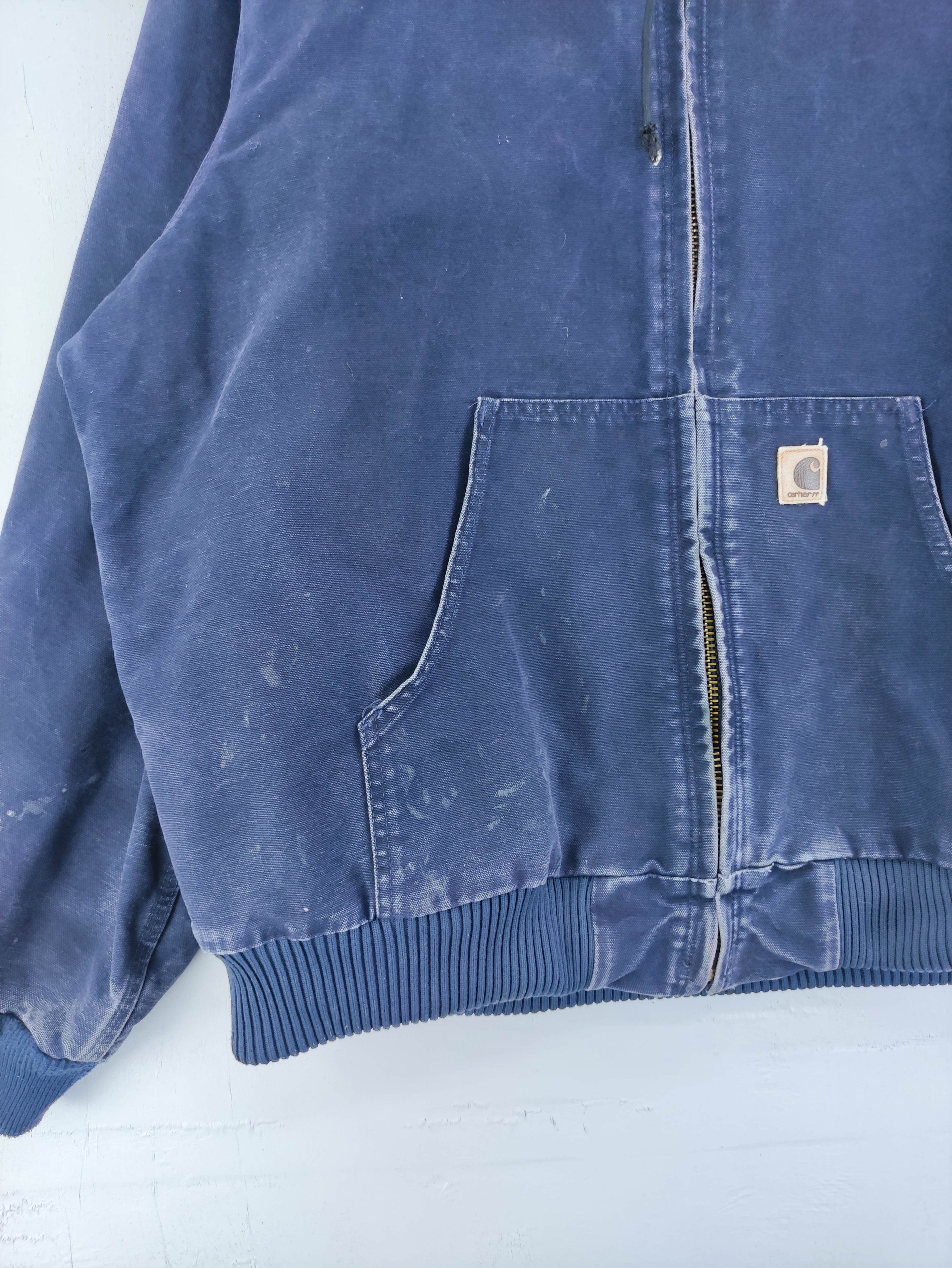 Carhartt Vintage Carhartt Detroit Hoodie Jacket Zipper Size US XXL / EU 58 / 5 - 3 Thumbnail