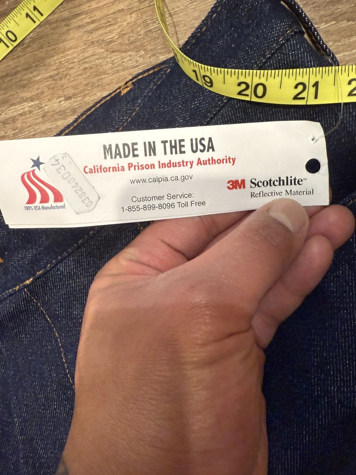 Other ***FINAL DROP***RARE CALPIA CALIFORNIA SAFETY 3M DENIM 40x34 Size US 40 / EU 56 - 13 Thumbnail