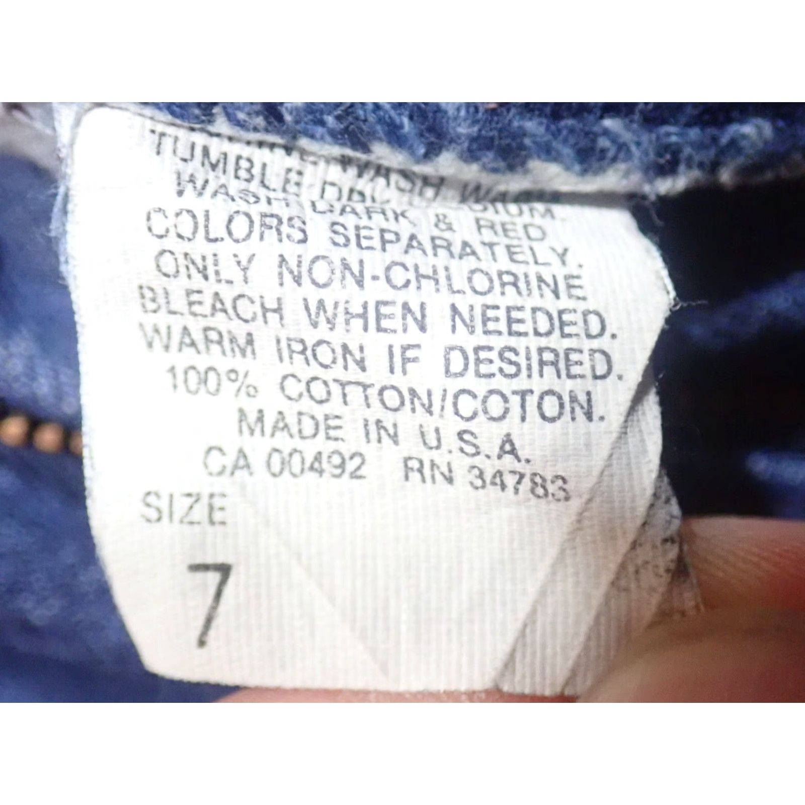 Lee Vintage 1970s Lee Riders 5 Pocket High Rise Jeans Size 7 Blue Size 28" / US 6 / IT 42 - 3 Thumbnail