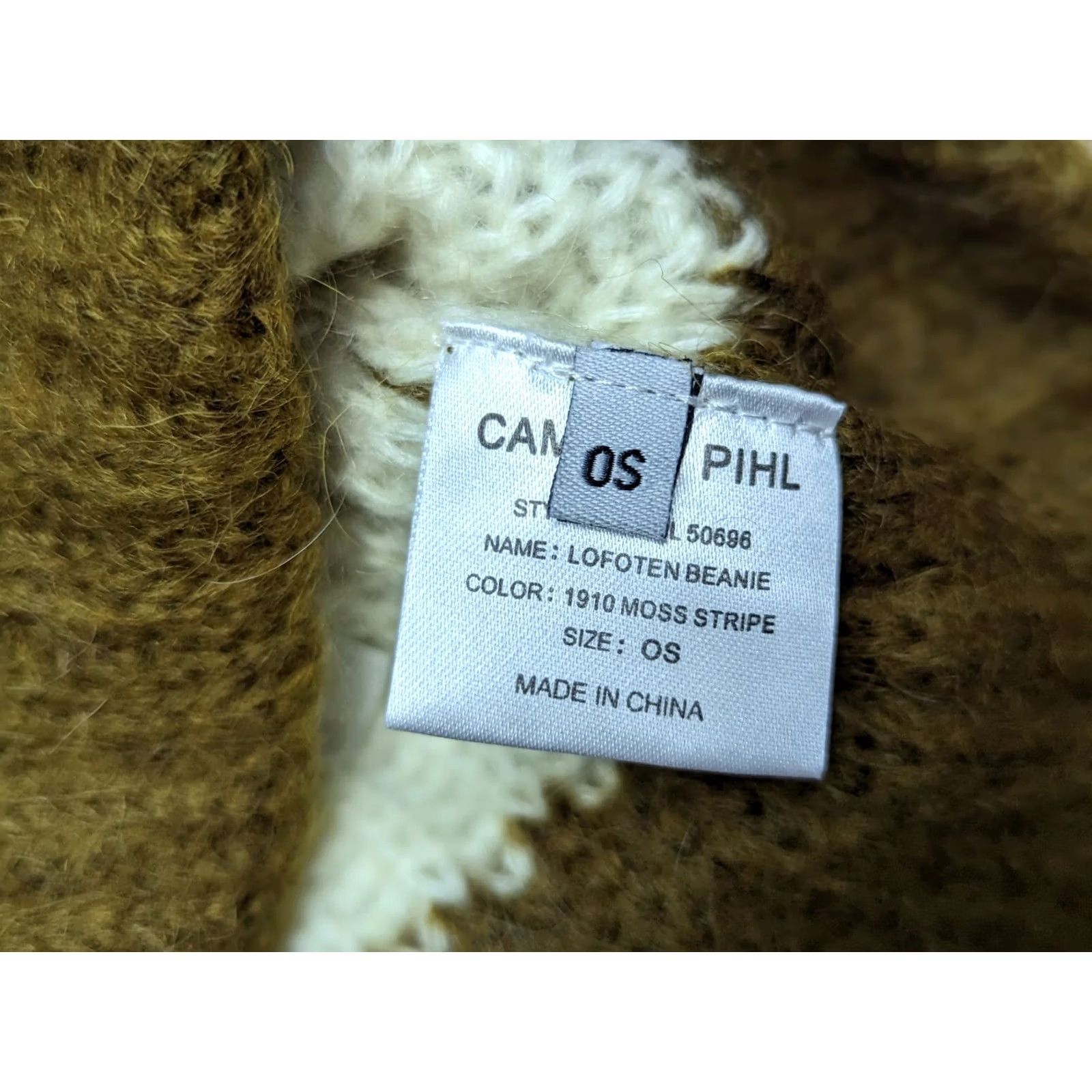 CAMILLA Camilla Pihl Womens Beanie Hat One Alpaca Cuffed Soft Lofoten Knit Ladies Size ONE SIZE - 3 Thumbnail