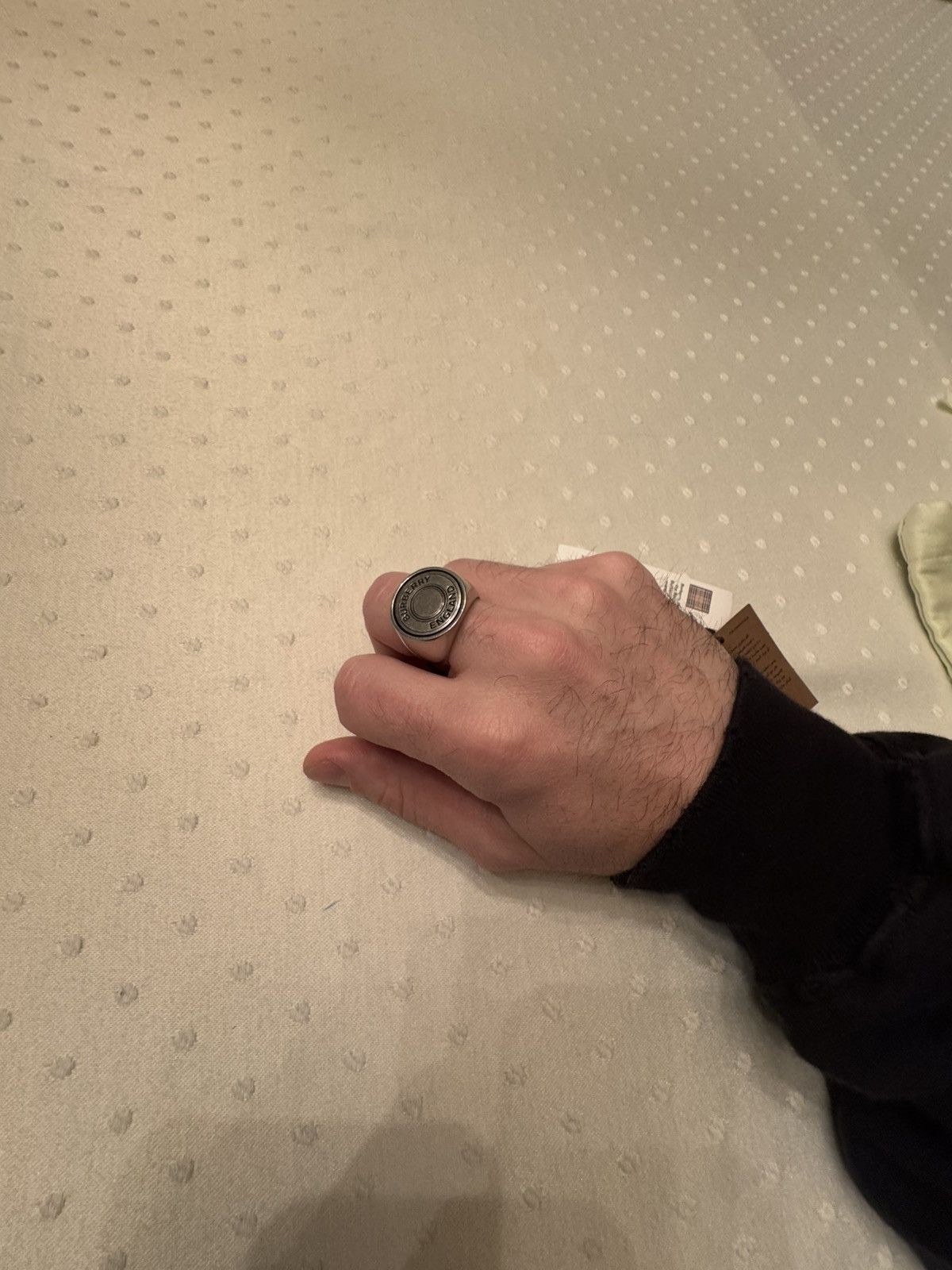 Burberry Signet Ring - Medium (New!) Size ONE SIZE - 3 Thumbnail