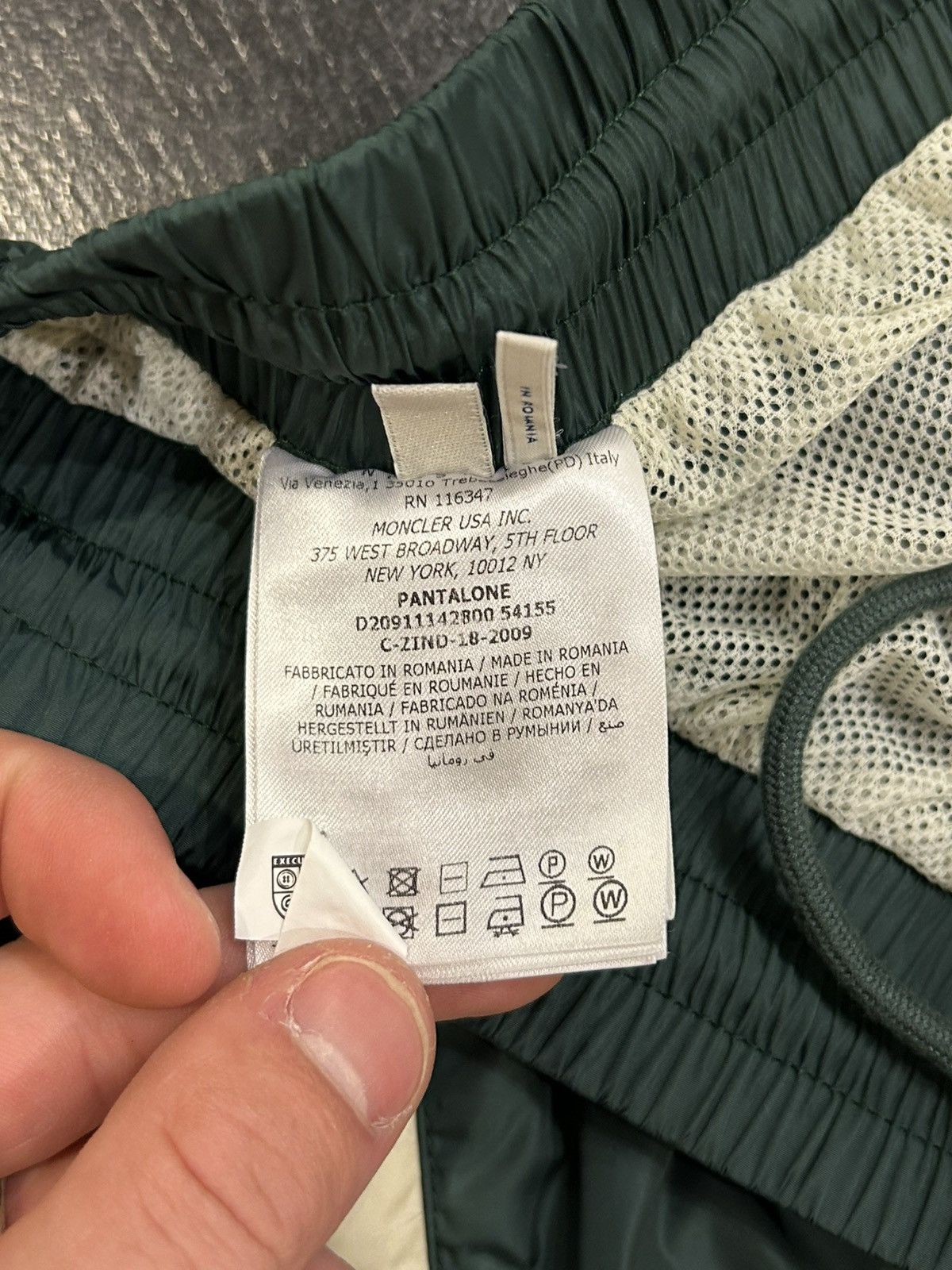 Moncler Moncler Track Pants - Green Size US 30 / EU 46 - 4 Thumbnail