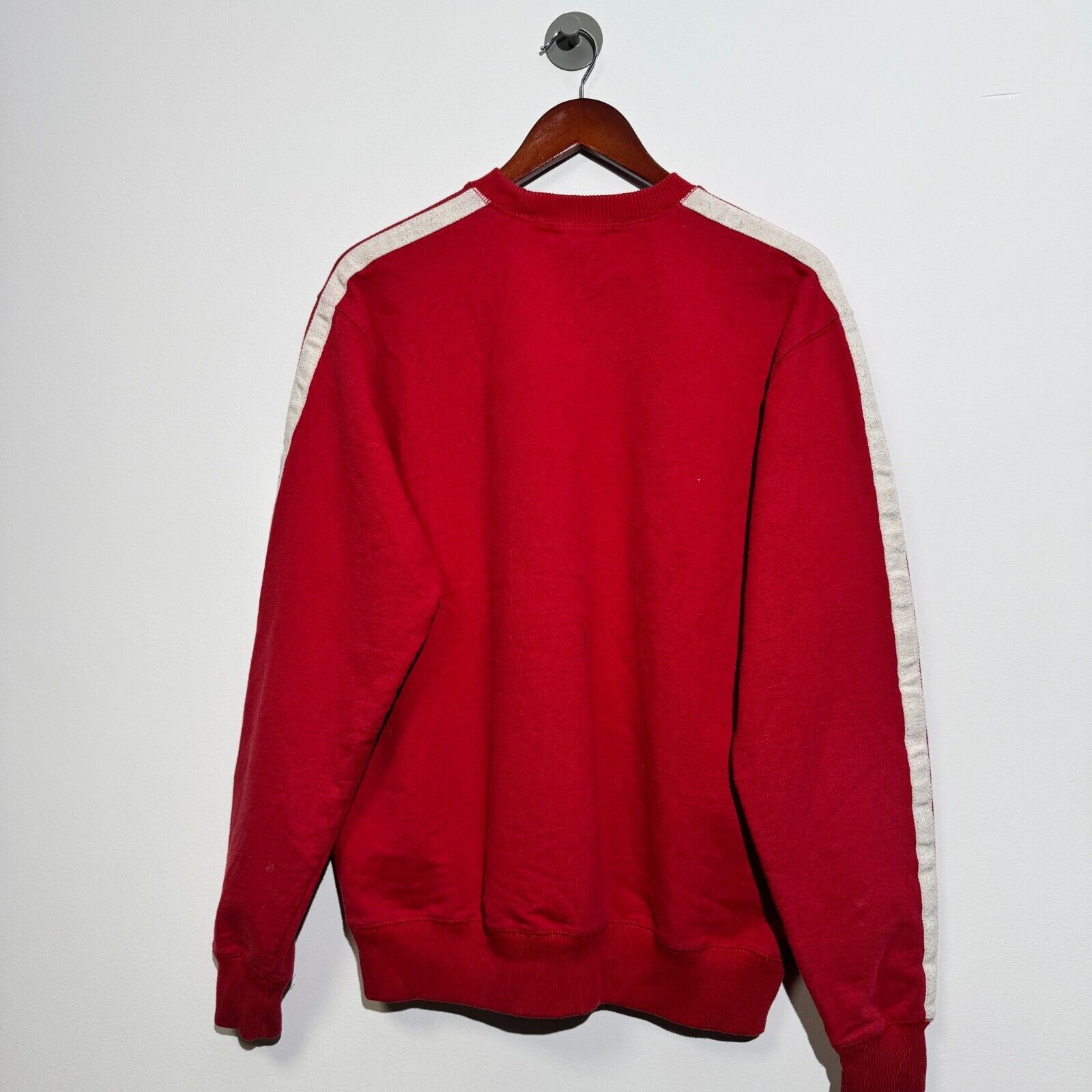 Vintage Vintage Unisex Red Cotton Crewneck Size XL Regular Fit Size US XL / EU 56 / 4 - 11 Thumbnail