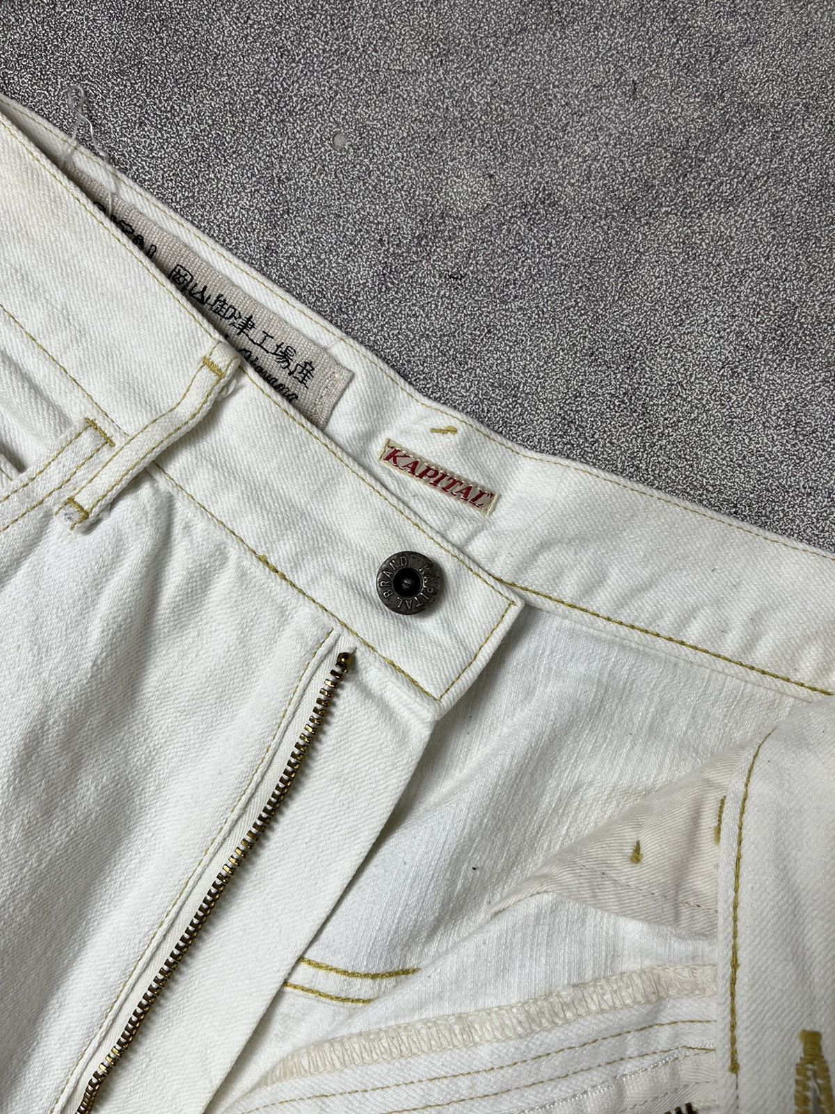 Kapital Kapital sarouel cinch back denim Size US 30 / EU 46 - 7 Thumbnail