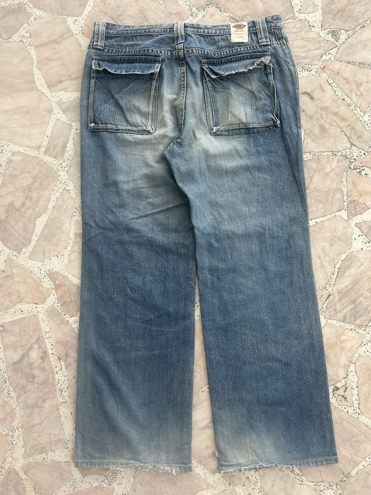 Dickies Dickies Vintage Workwear Japan Ripped Jeans Size US 36 / EU 52 - 2 Thumbnail
