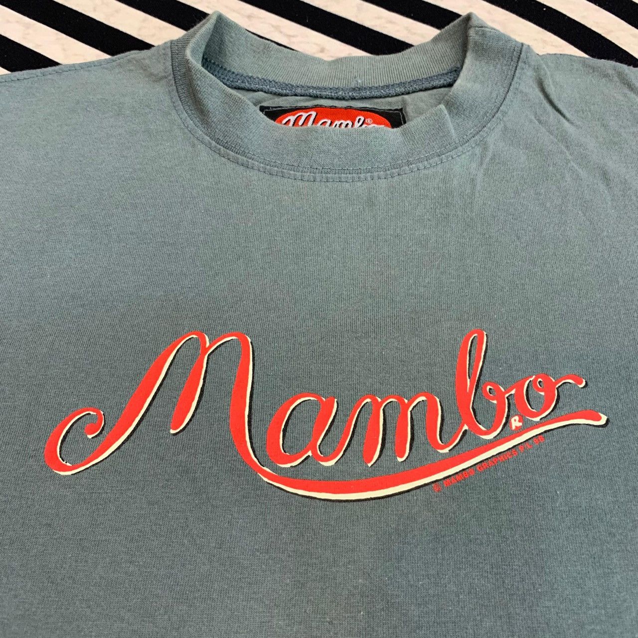 Mambo Vintage 90s Mambo Batthered Rat Size US L / EU 52-54 / 3 - 3 Thumbnail