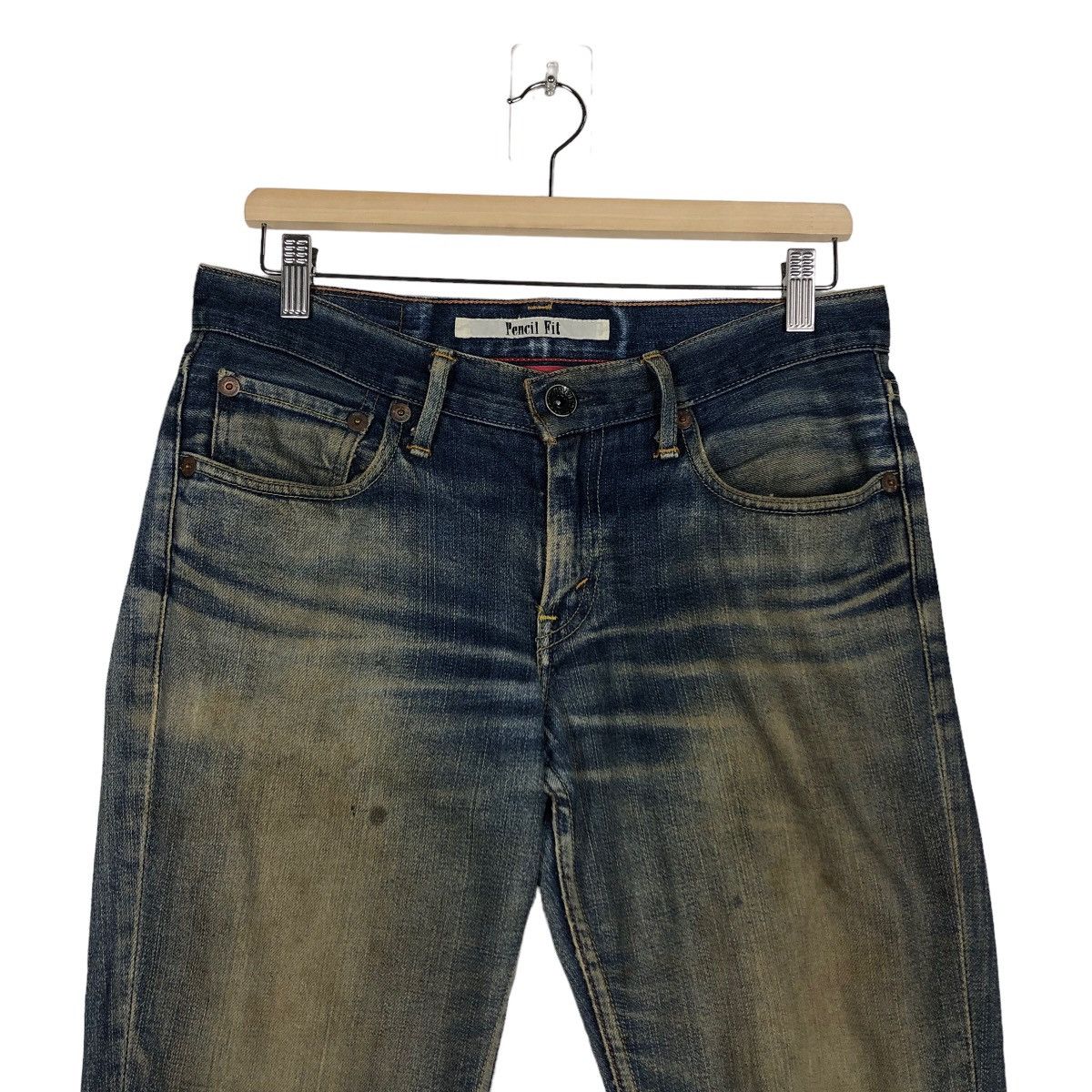 Levi's Vintage Clothing 🔥Rare Distressed Denim Jeans Levi’s Size US 32 / EU 48 - 3 Thumbnail