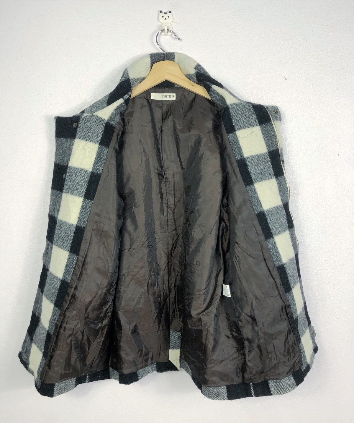 Japanese Brand Rare Cactus Duffle Wool Jacket Made in Japan Size US M / EU 48-50 / 2 - 8 Thumbnail