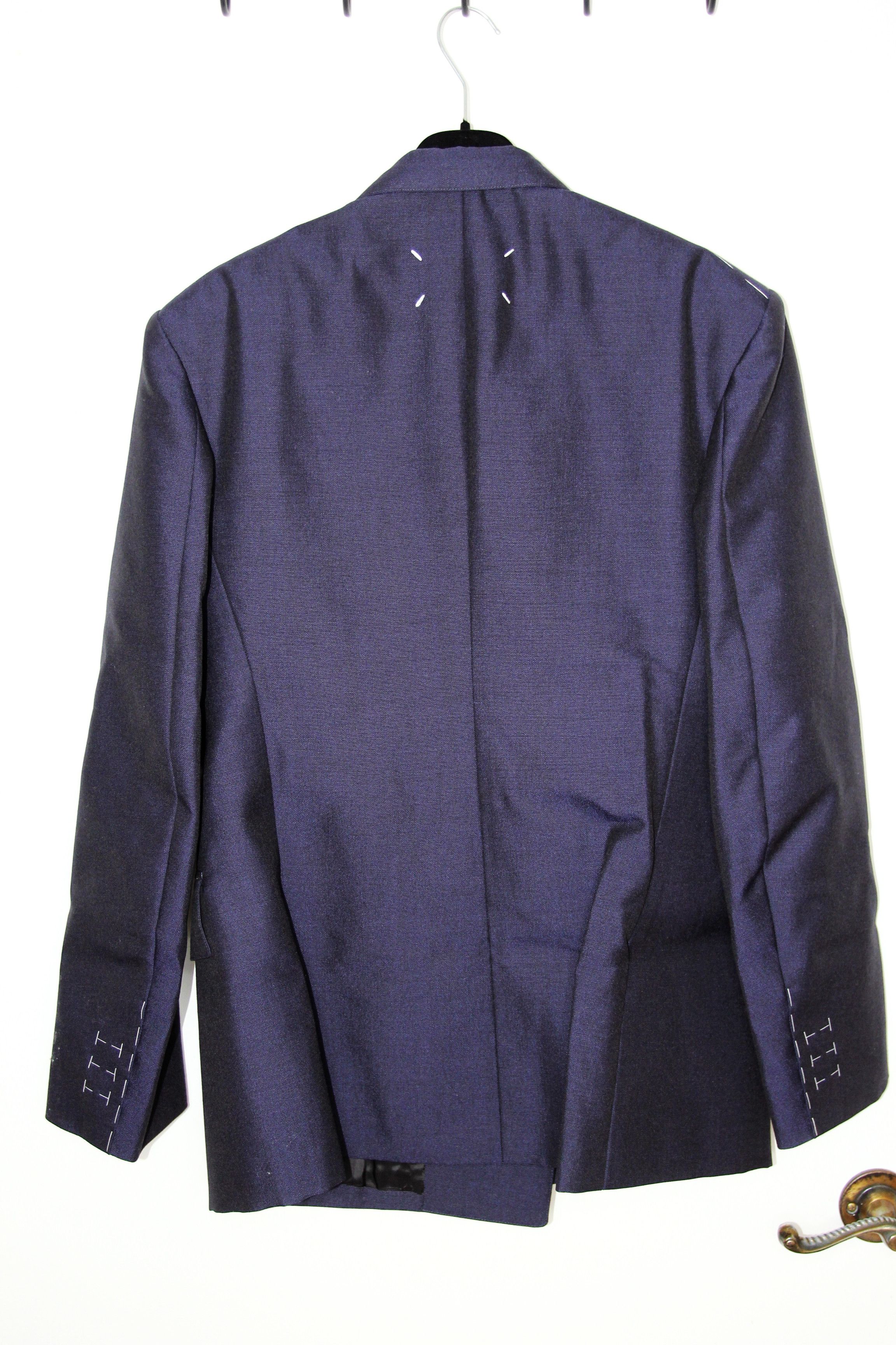 Maison Margiela BNWT AW23 MAISON MARGIELA DOUBLE BREASTED BLAZER JACKET 50 Size US M / EU 48-50 / 2 - 3 Thumbnail