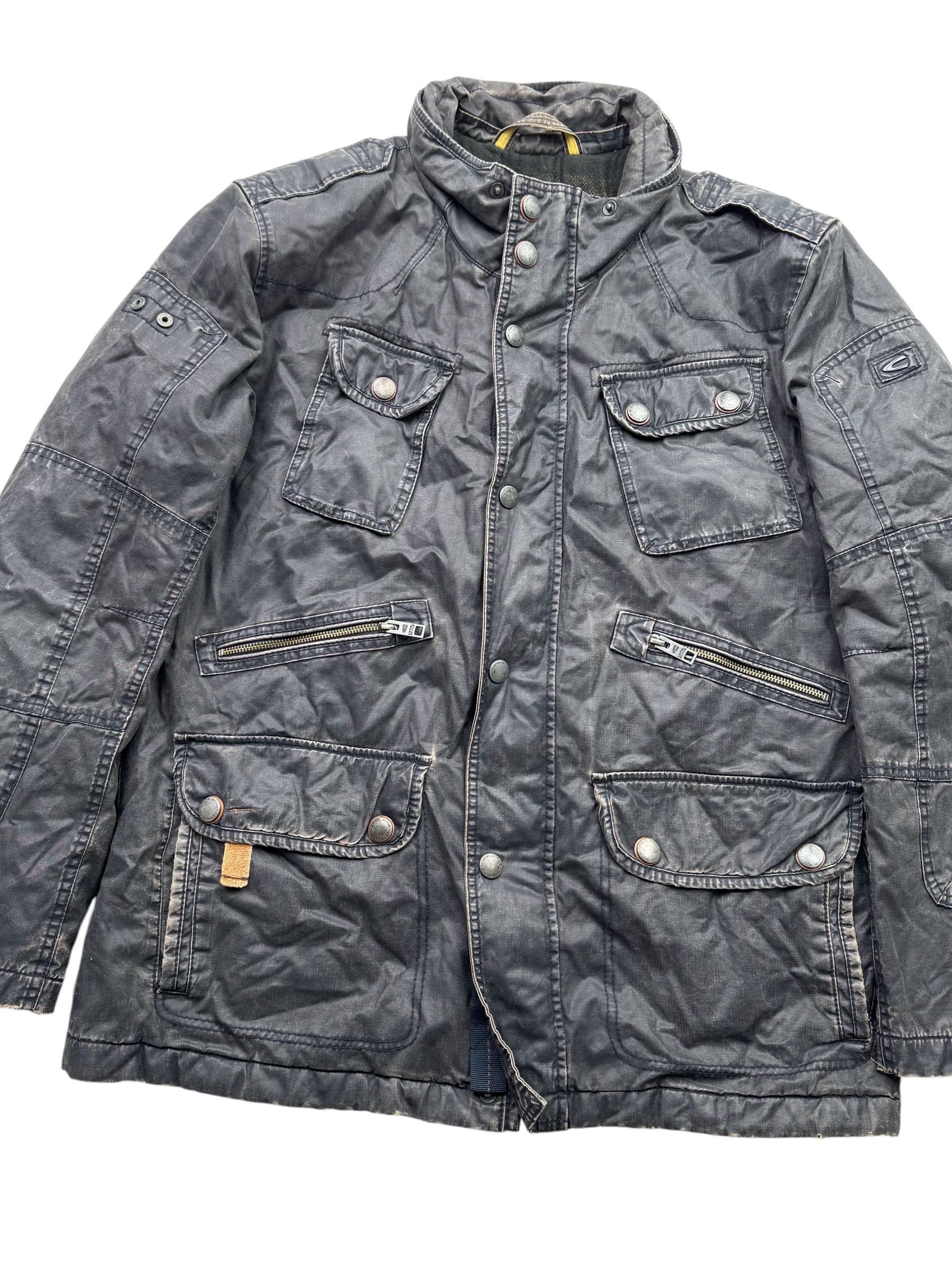 Japanese Brand Y2K Washed and Distressed Jacket W36(V9) Size US L / EU 52-54 / 3 - 2 Thumbnail