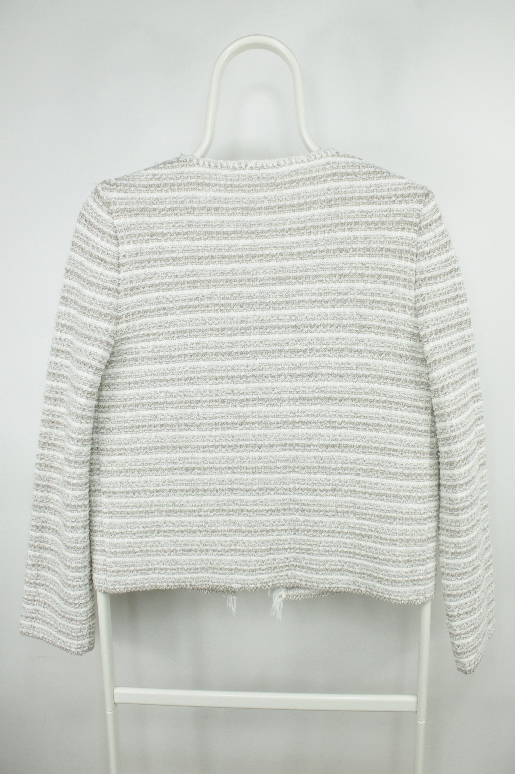 Amina Rubinacci Amina Rubinacci Knit Cotton Blend Cardigan Sweater Size M / US 6-8 / IT 42-44 - 6 Thumbnail