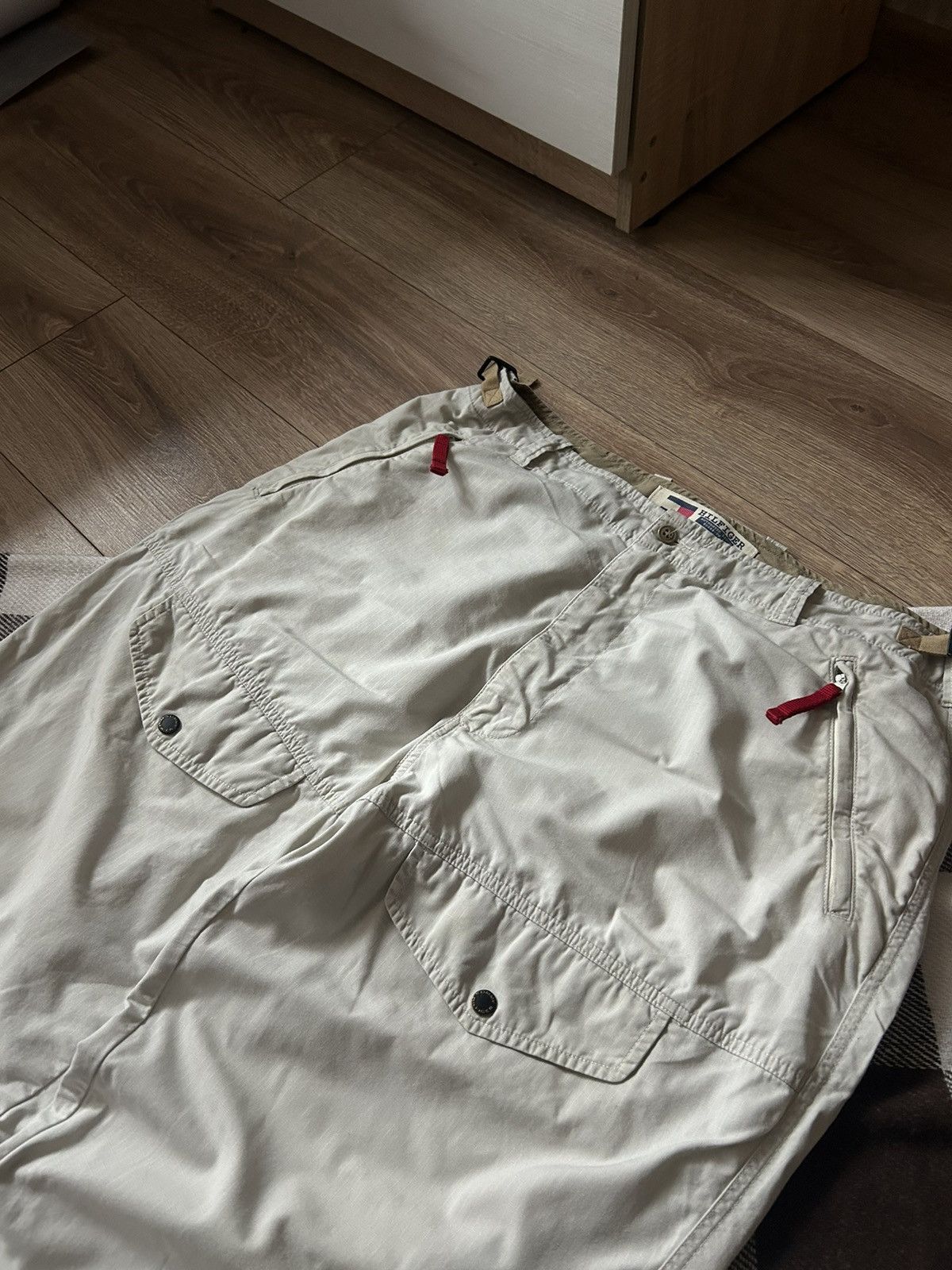 Japanese Brand × Tommy Jeans × Vintage Vintage Tommy Jeans parachute pants mens japanese style Size US 34 / EU 50 - 4 Thumbnail