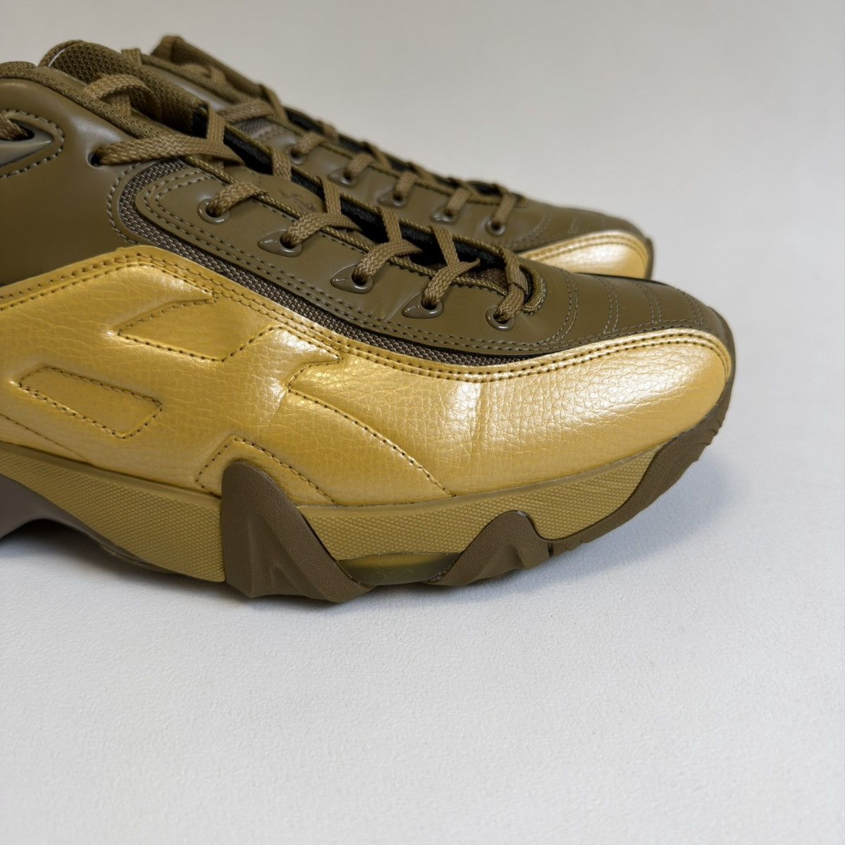 Asics × Kiko Kostadinov ‘Medallion Yellow’ Novalis Gel-Teremoa Sneakers Size US 11.5 / EU 44-45 - 9 Thumbnail