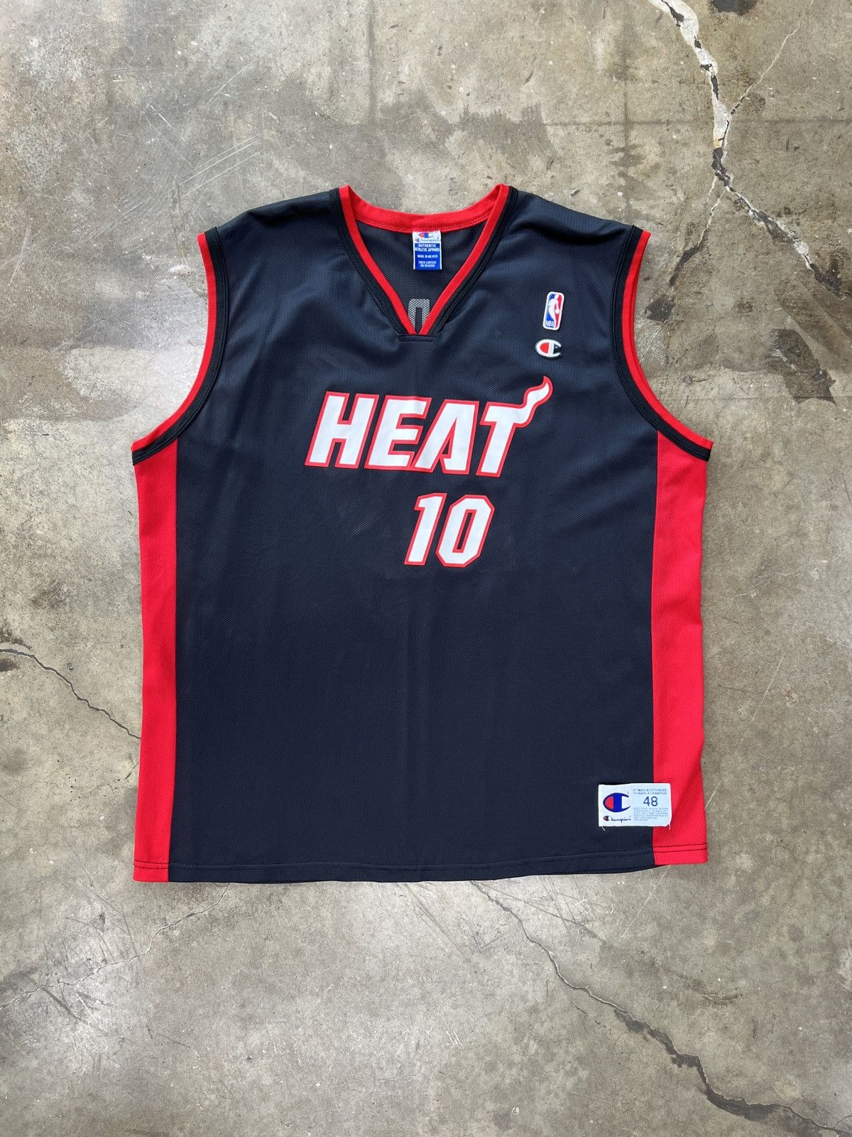 NBA × Vintage Vintage NBA Miami Heat Champion Tim Hardaway Jersey 2XL Size US XXL / EU 58 / 5 - 5 Thumbnail